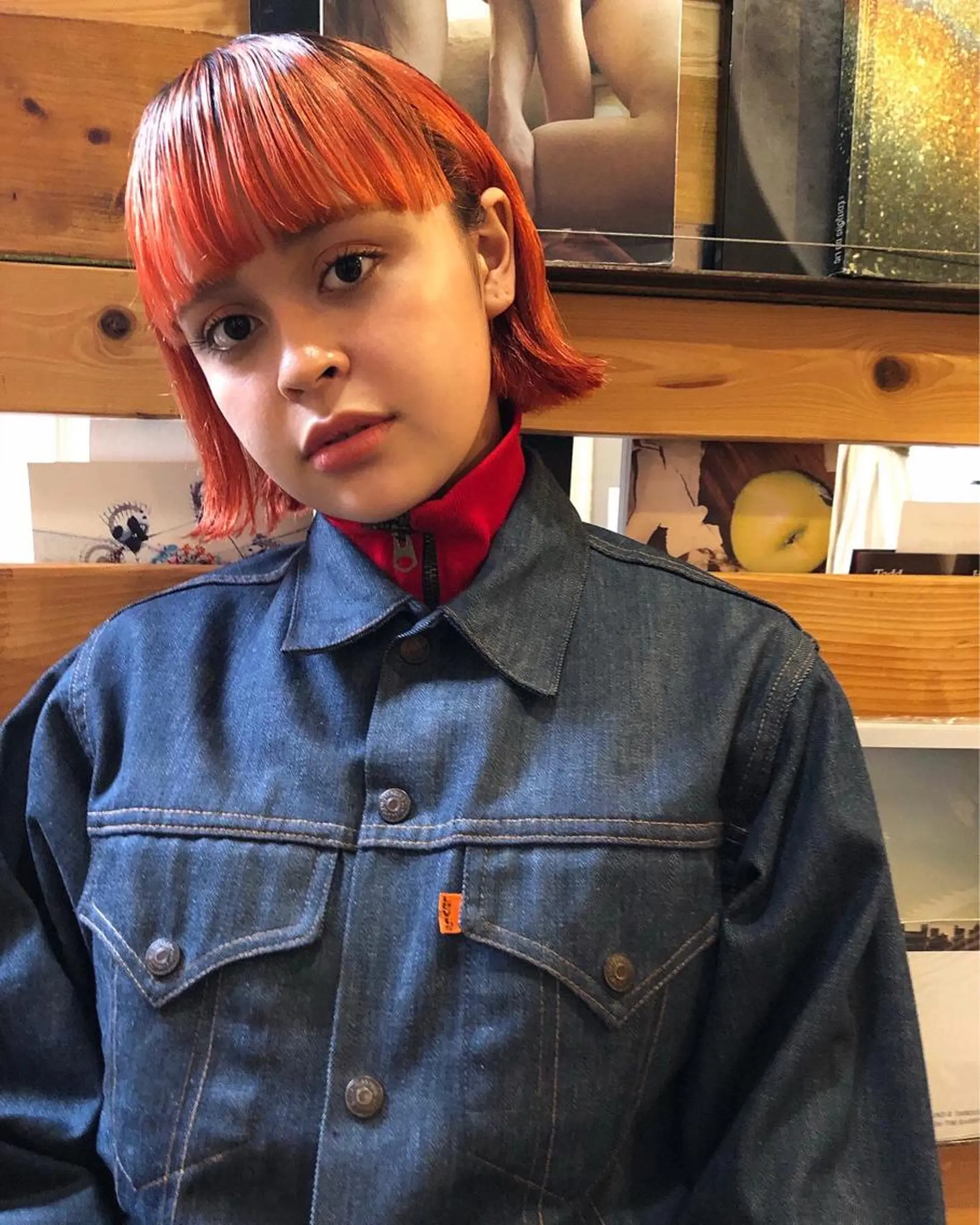 ショート カラー eri kinjoのヘアスタイル