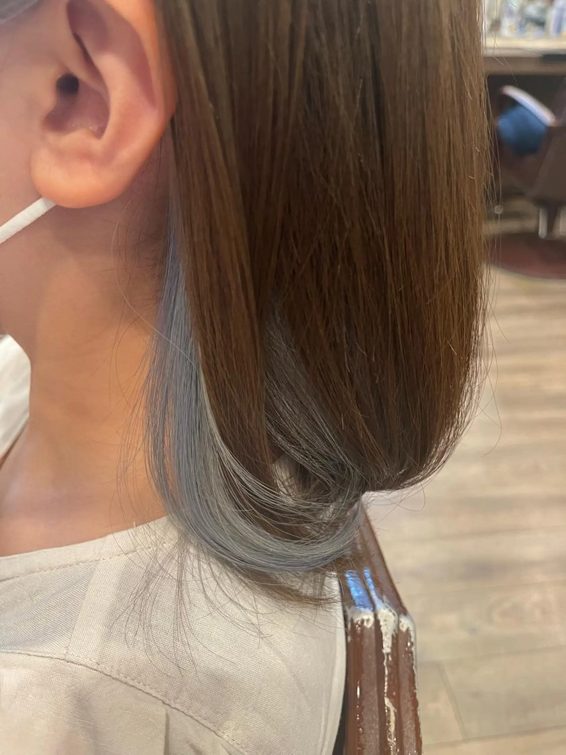 セミロング ヘアカラー 黒木 健太のヘアスタイル