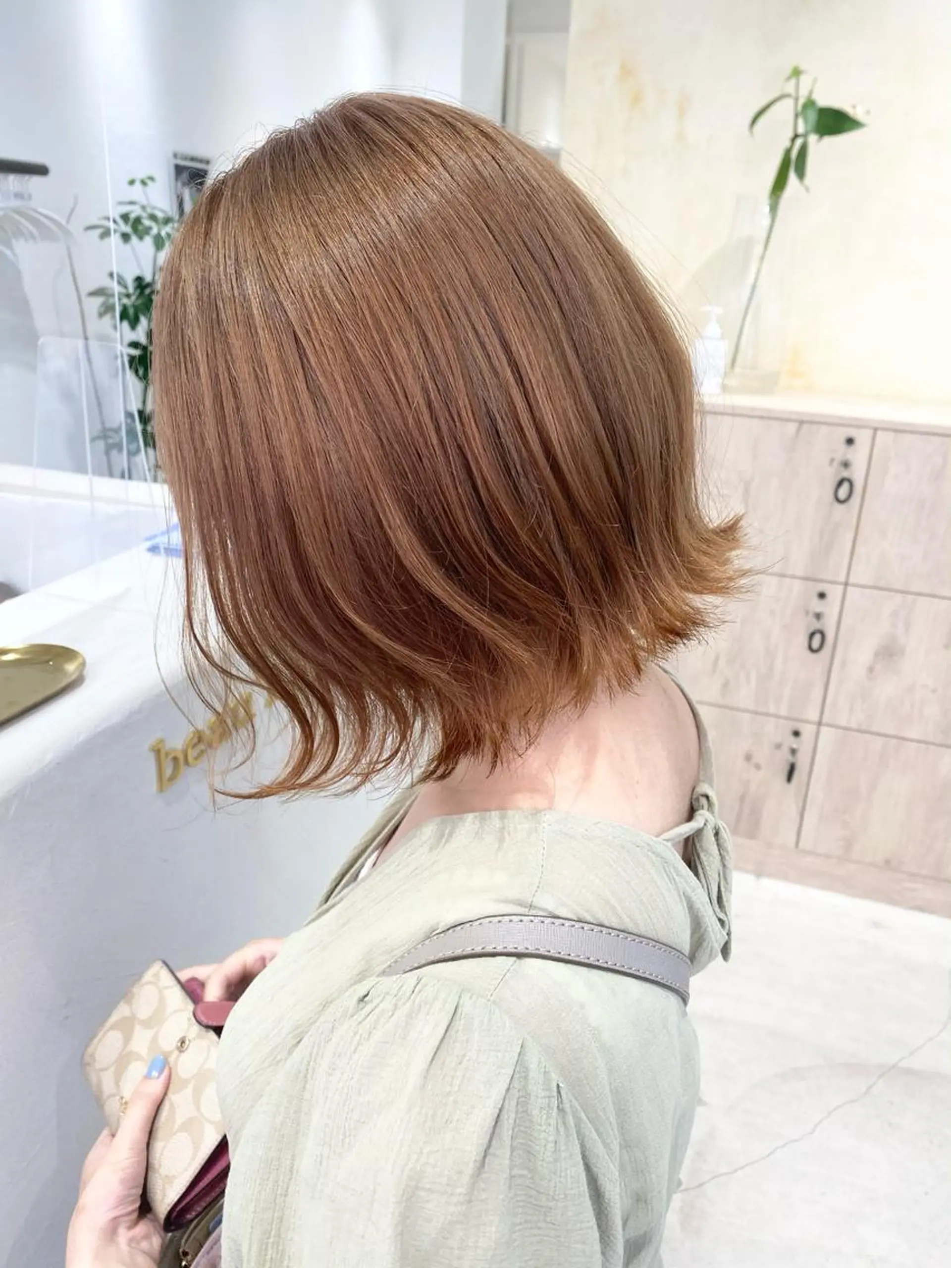 ミディアム カット ヘアカラー トリートメント パーソナルカラー骨格 顔タイプ　小幡のその他イメージ