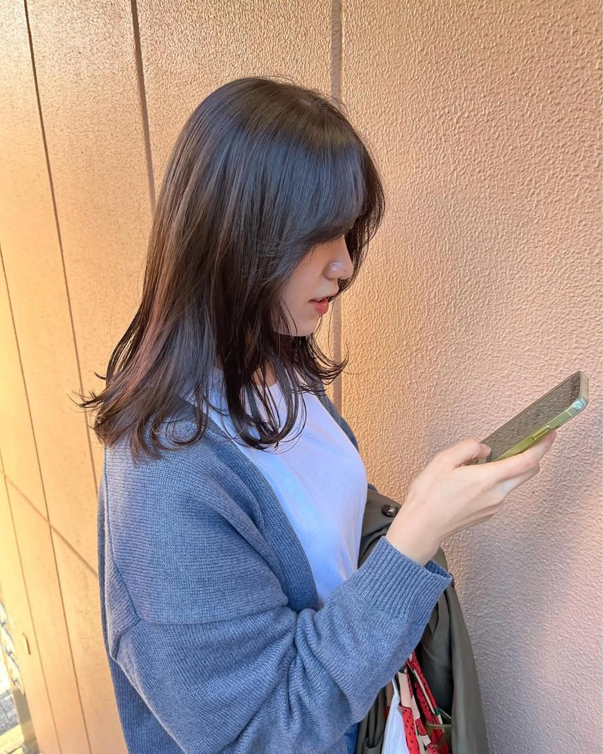 セミロング カット トリートメント 🍒【Lib】 AIRI　🍒のヘアスタイル