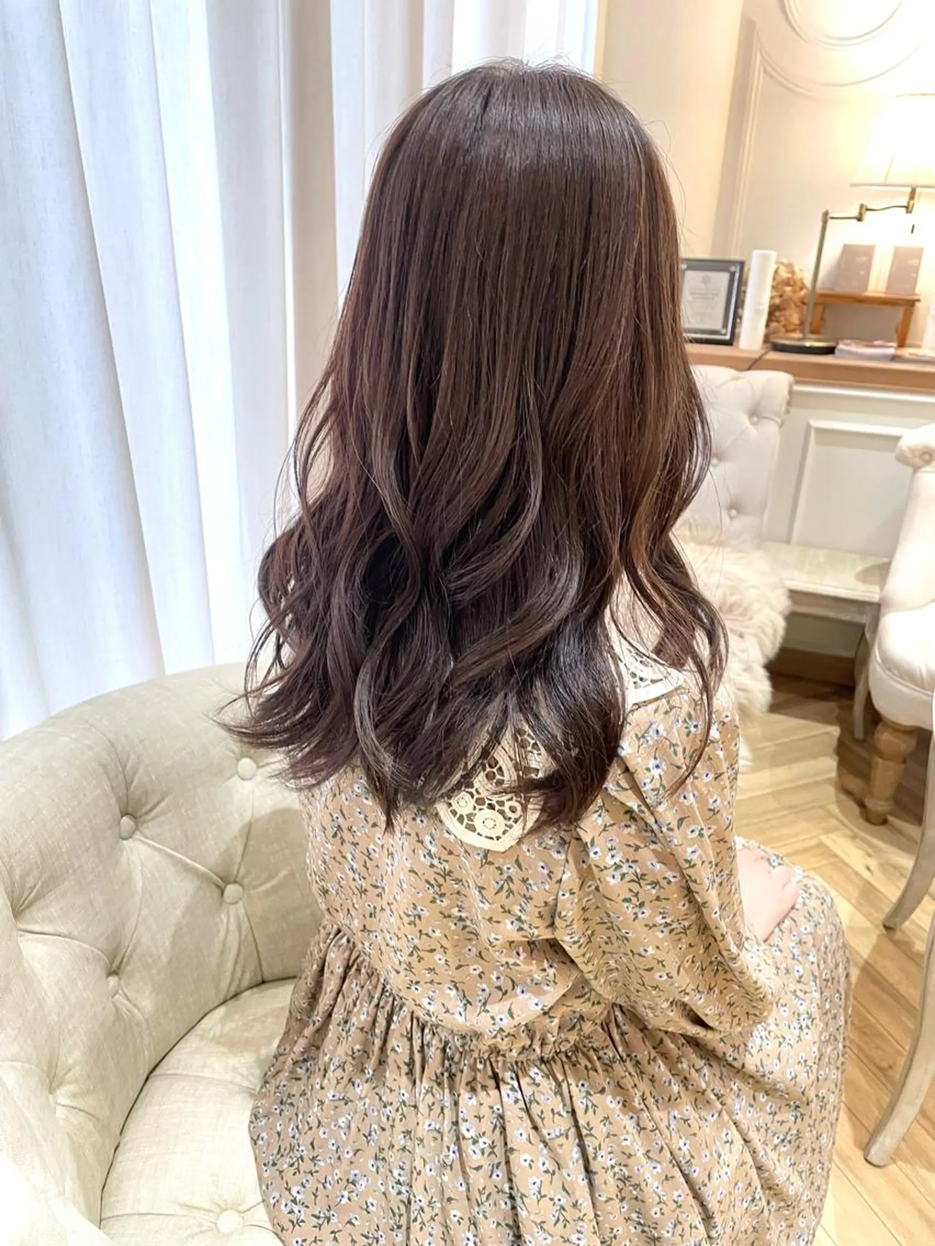 セミロング カラー 🌷tocca Mai🌷のヘアスタイル