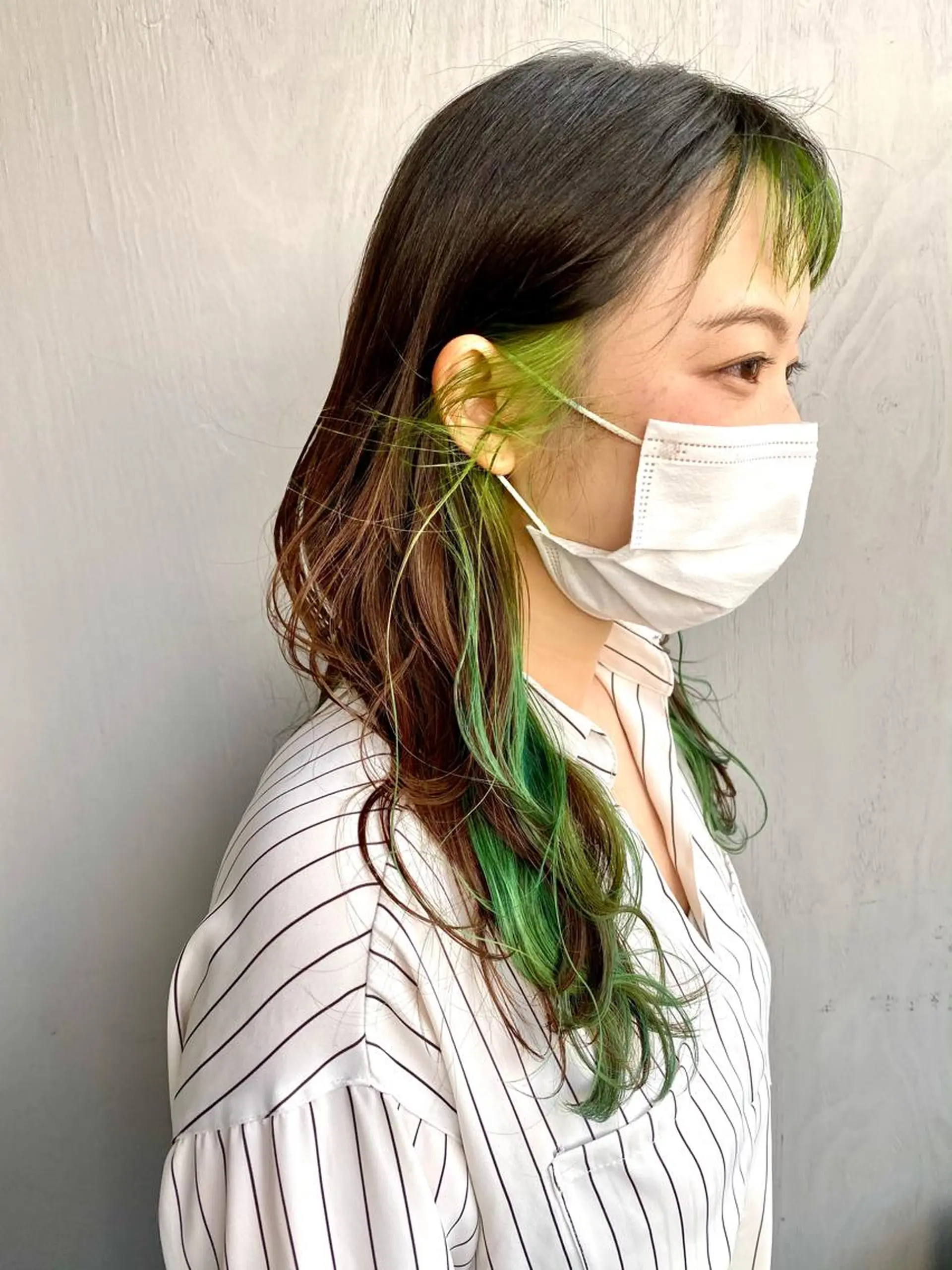 セミロング ヘアカラー トリートメント 🔥似合わせのプロ 🔥REGOのヘアスタイル