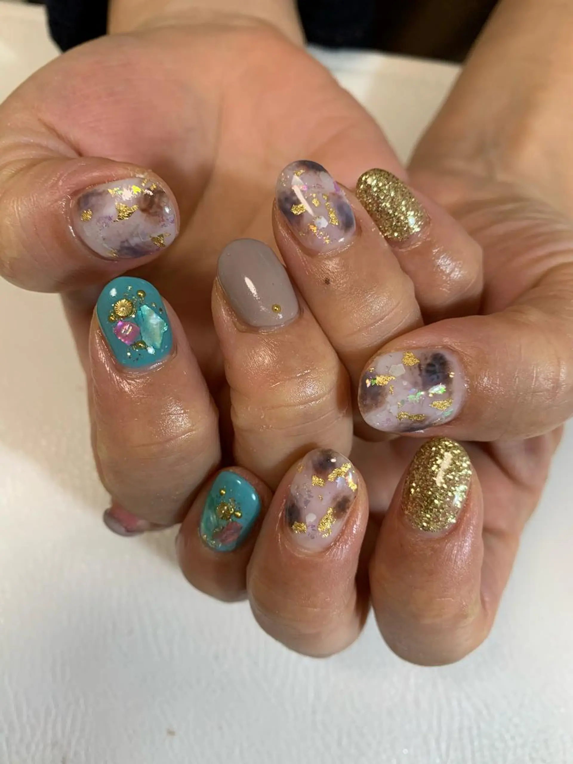 ショート ネイル nailアクイール morishitaのネイルデザイン