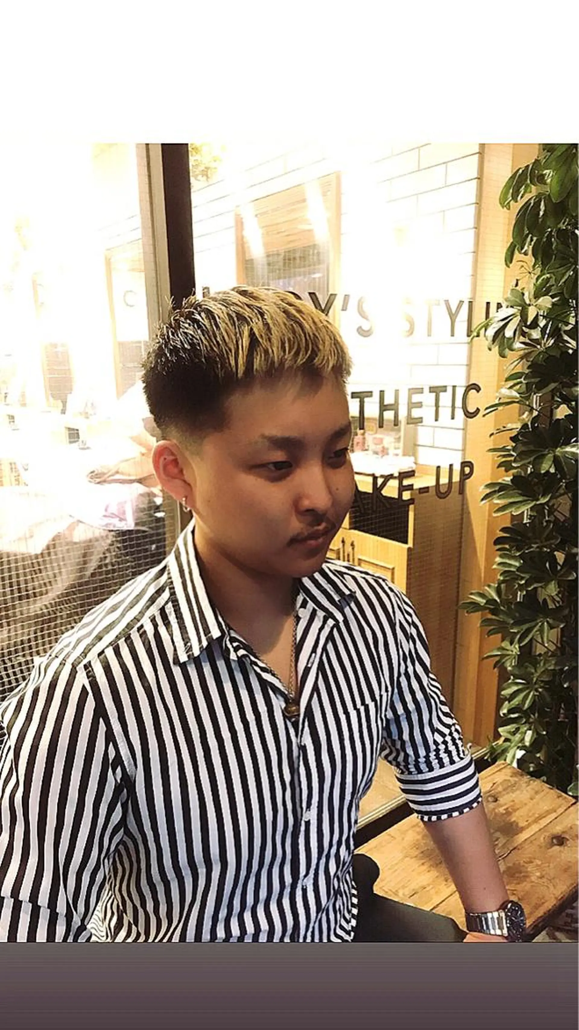 ショート メンズ 時久 葵のヘアスタイル