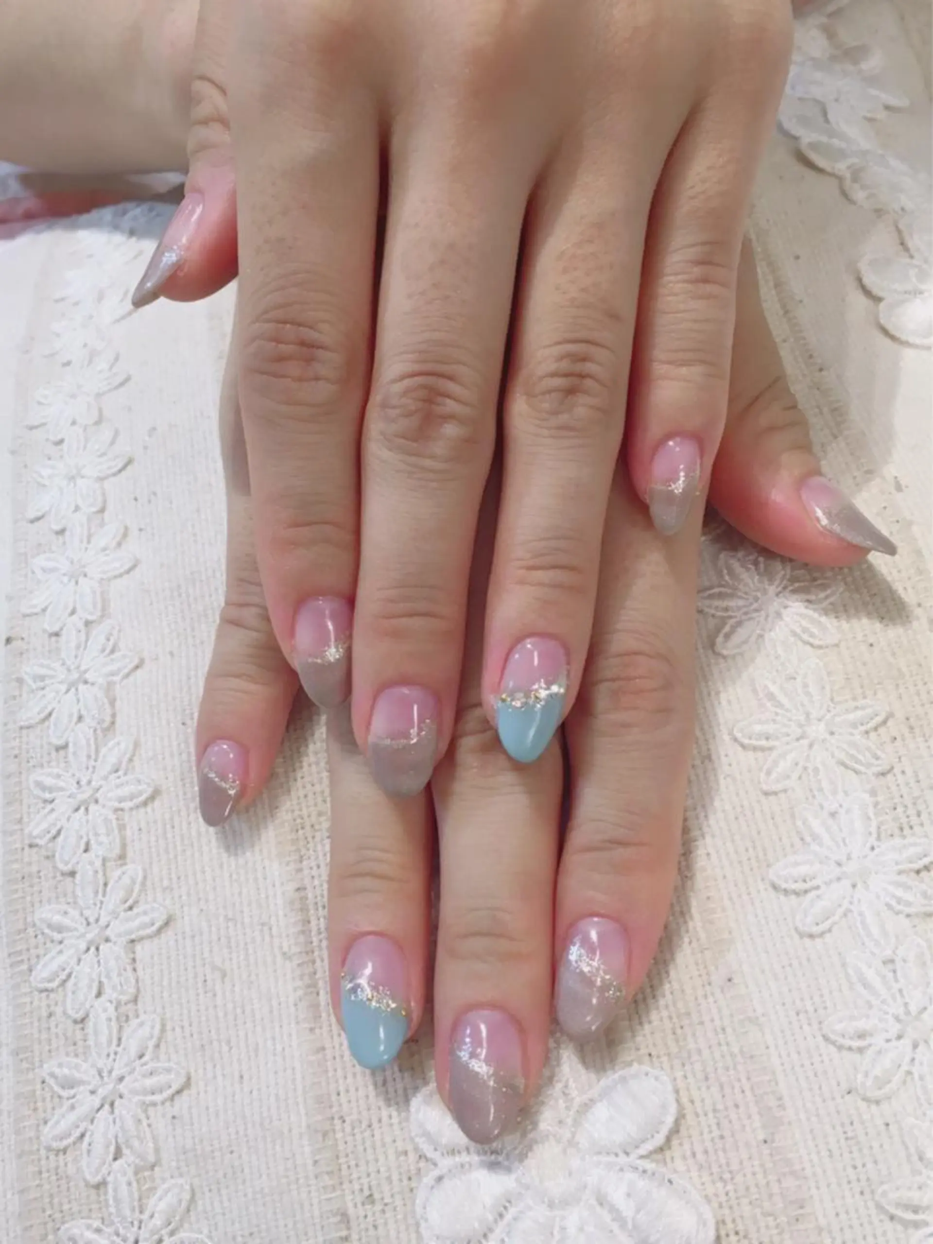 ネイル ビジューバイアクイユ ネイルズ　東中野店のネイルデザイン