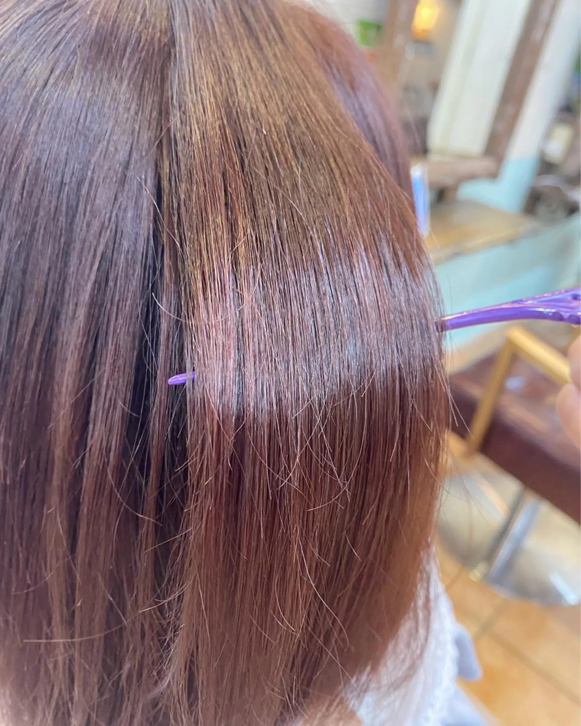 ミディアム カラー ヘアカラー トリートメント 🎀透明感ナチュラル /可愛い🎀yuhiのヘアスタイル