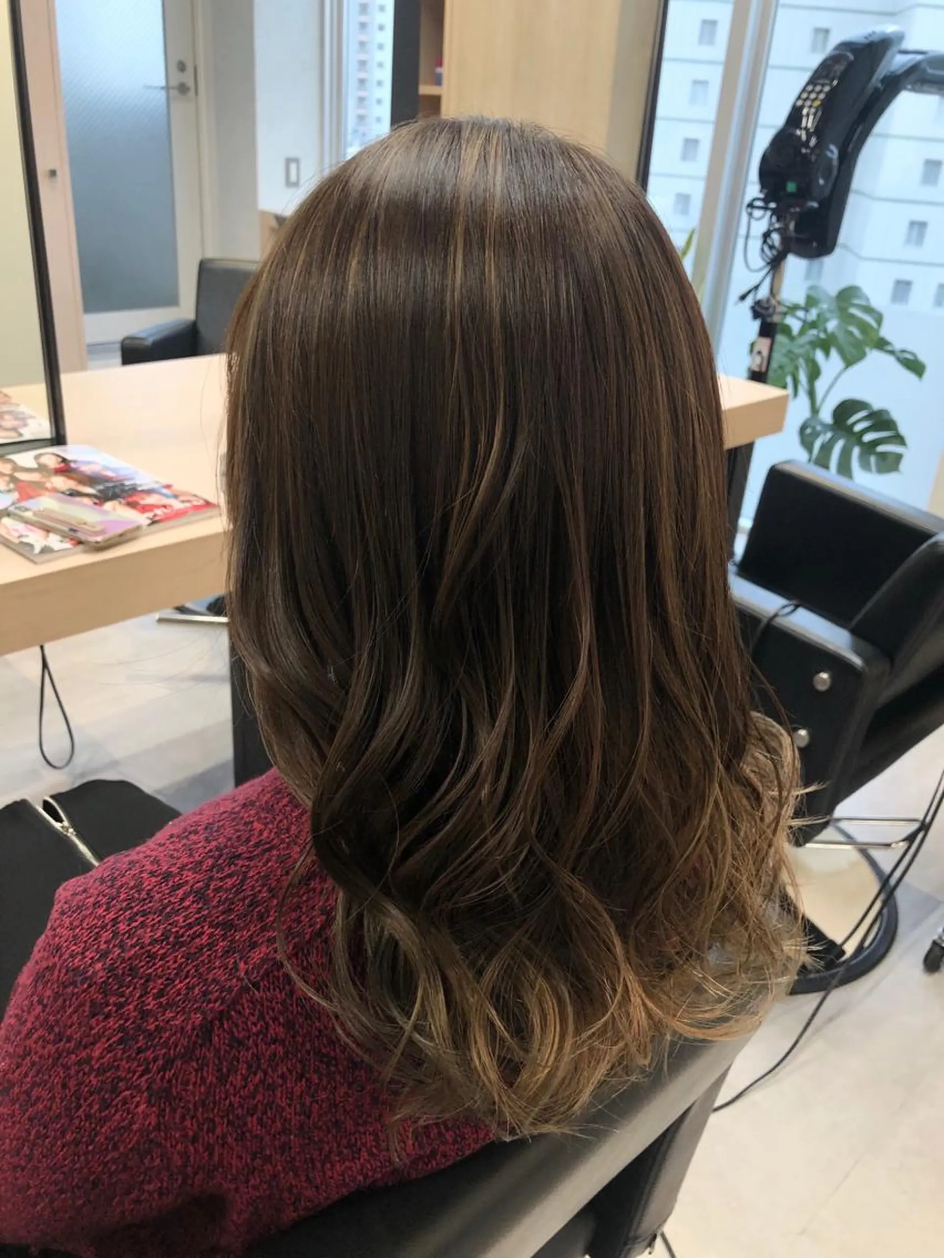 ロング カラー ヘアアレンジ 🪞個室サロン/韓国 艶髪/keito🪞のヘアスタイル