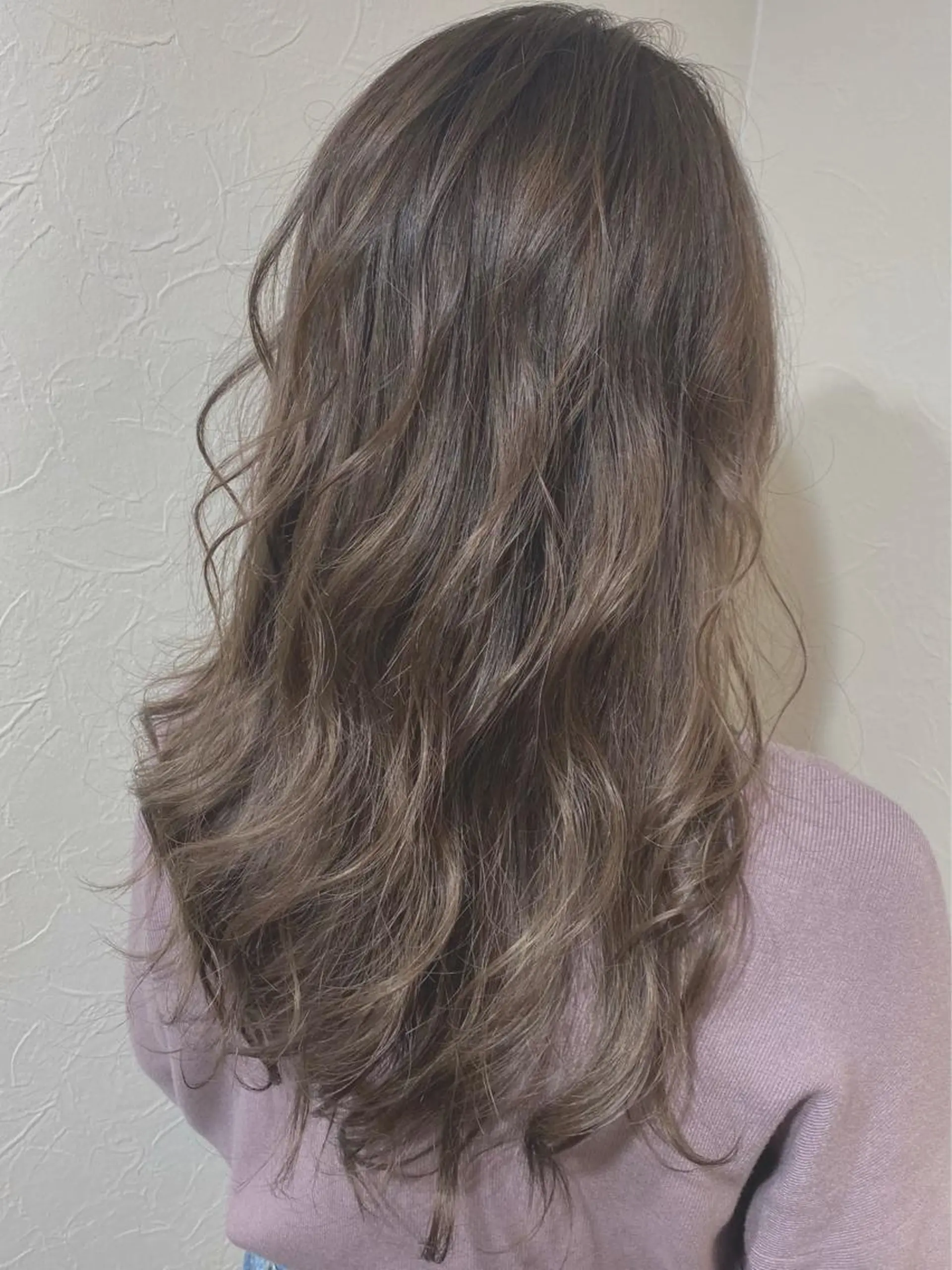 ロング カラー カット ヘアカラー トリートメント 💜 MINORI💜のヘアスタイル