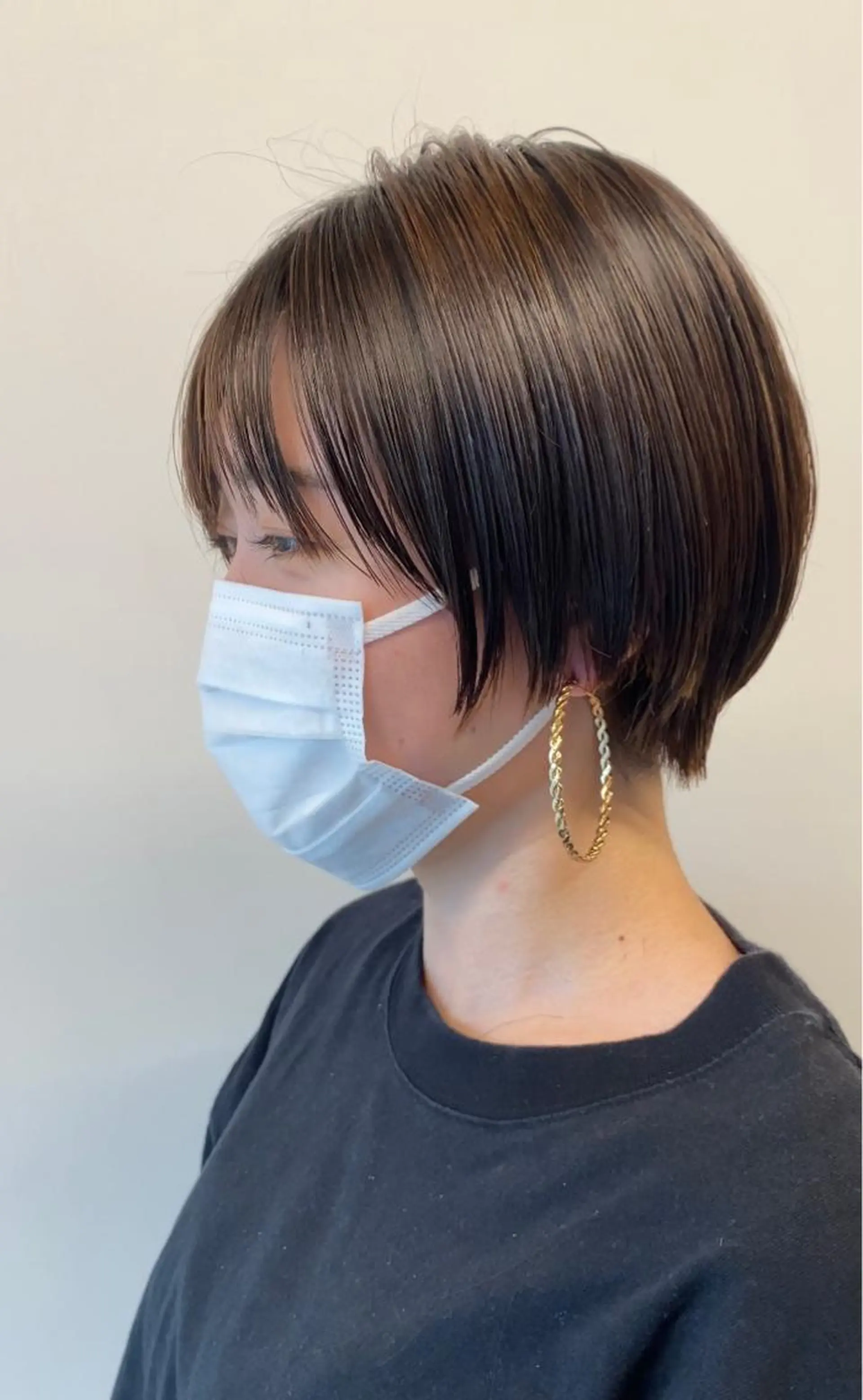 ショート ショートヘア カット 斎藤 仁のヘアスタイル