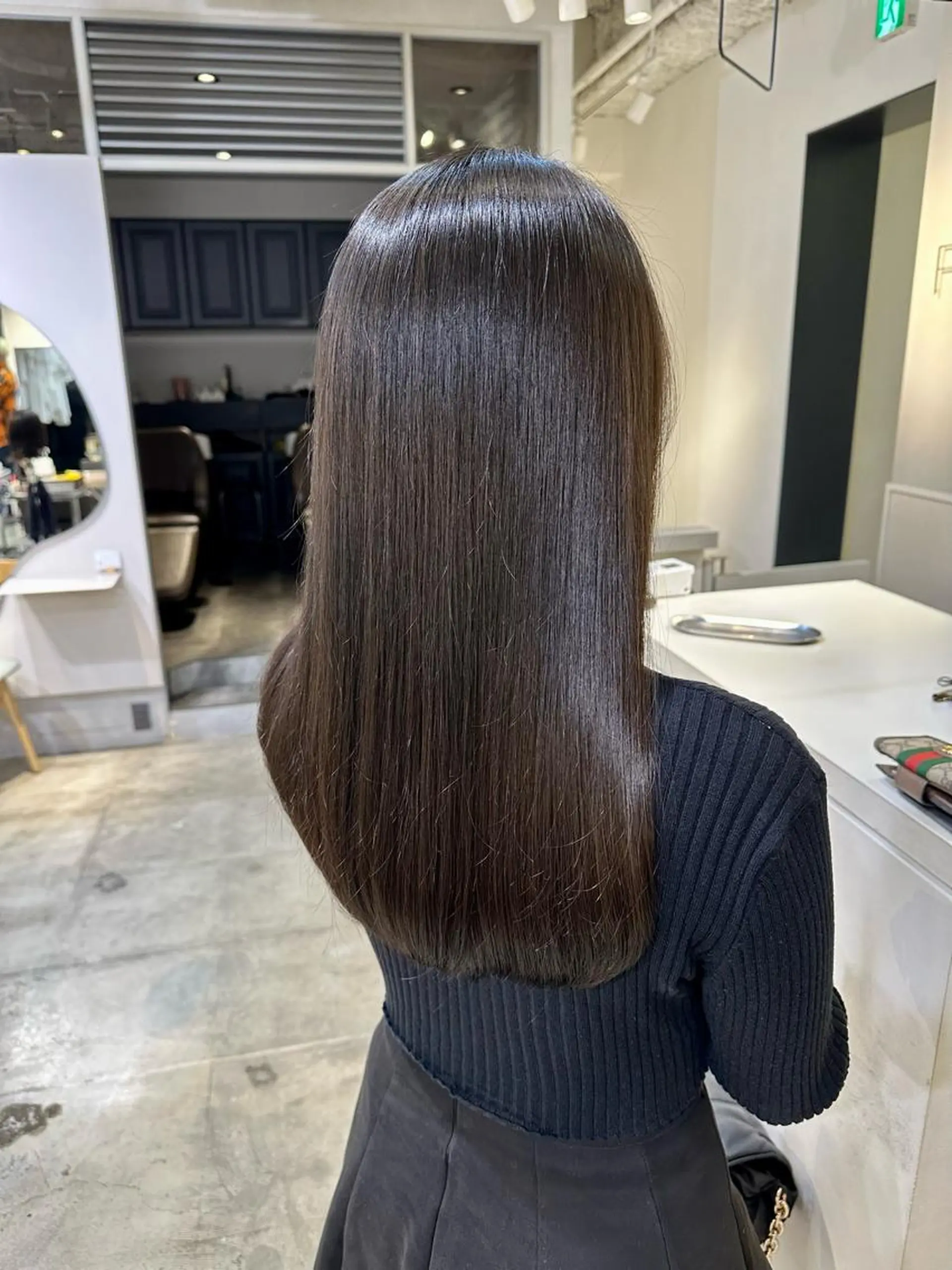 セミロング トリートメント 韓国ヘア/レイヤー Yan✂︎のヘアスタイル