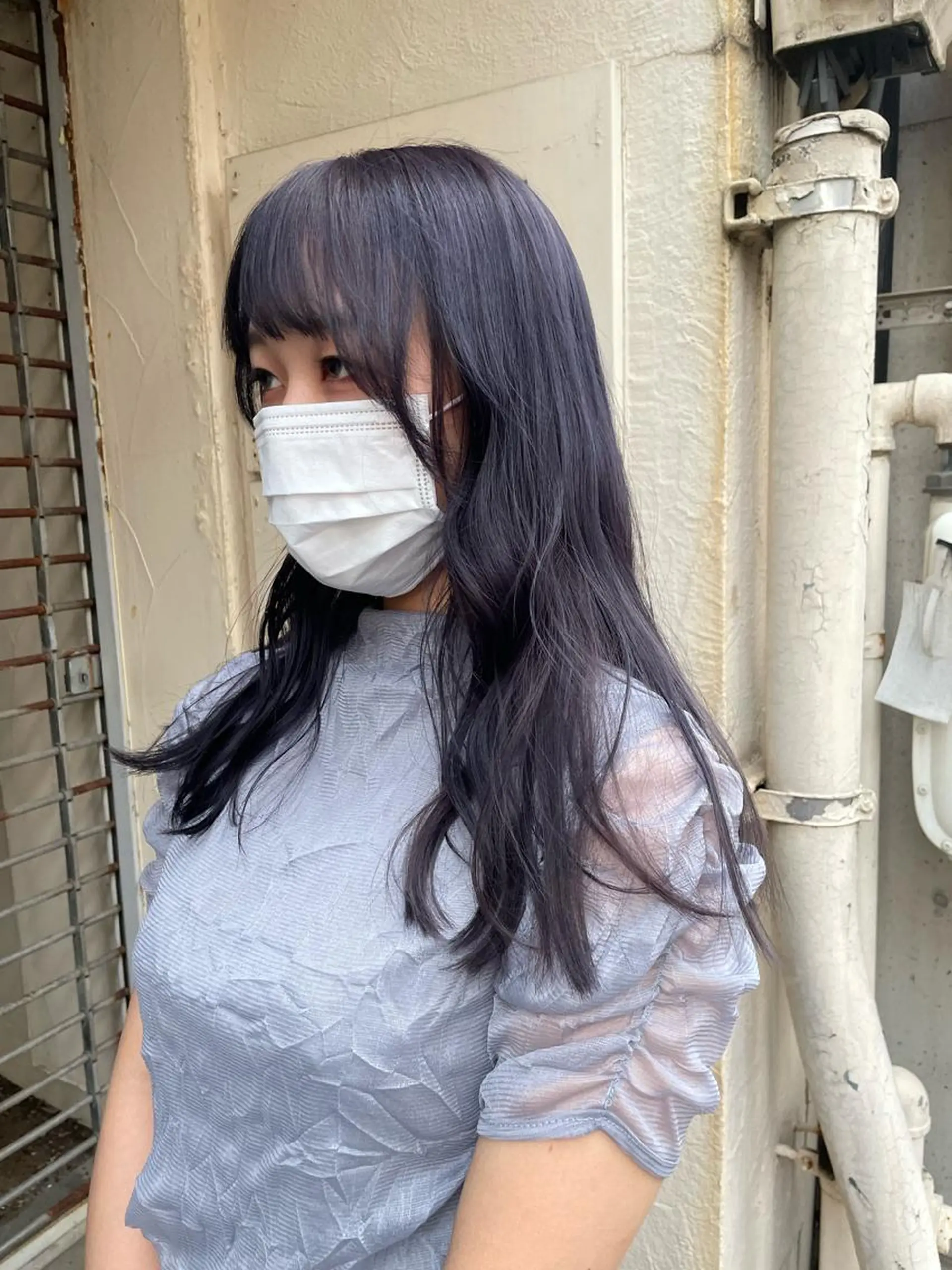 ミディアム カラー tomo🍒パーマ ハイトーン似合わせのヘアスタイル