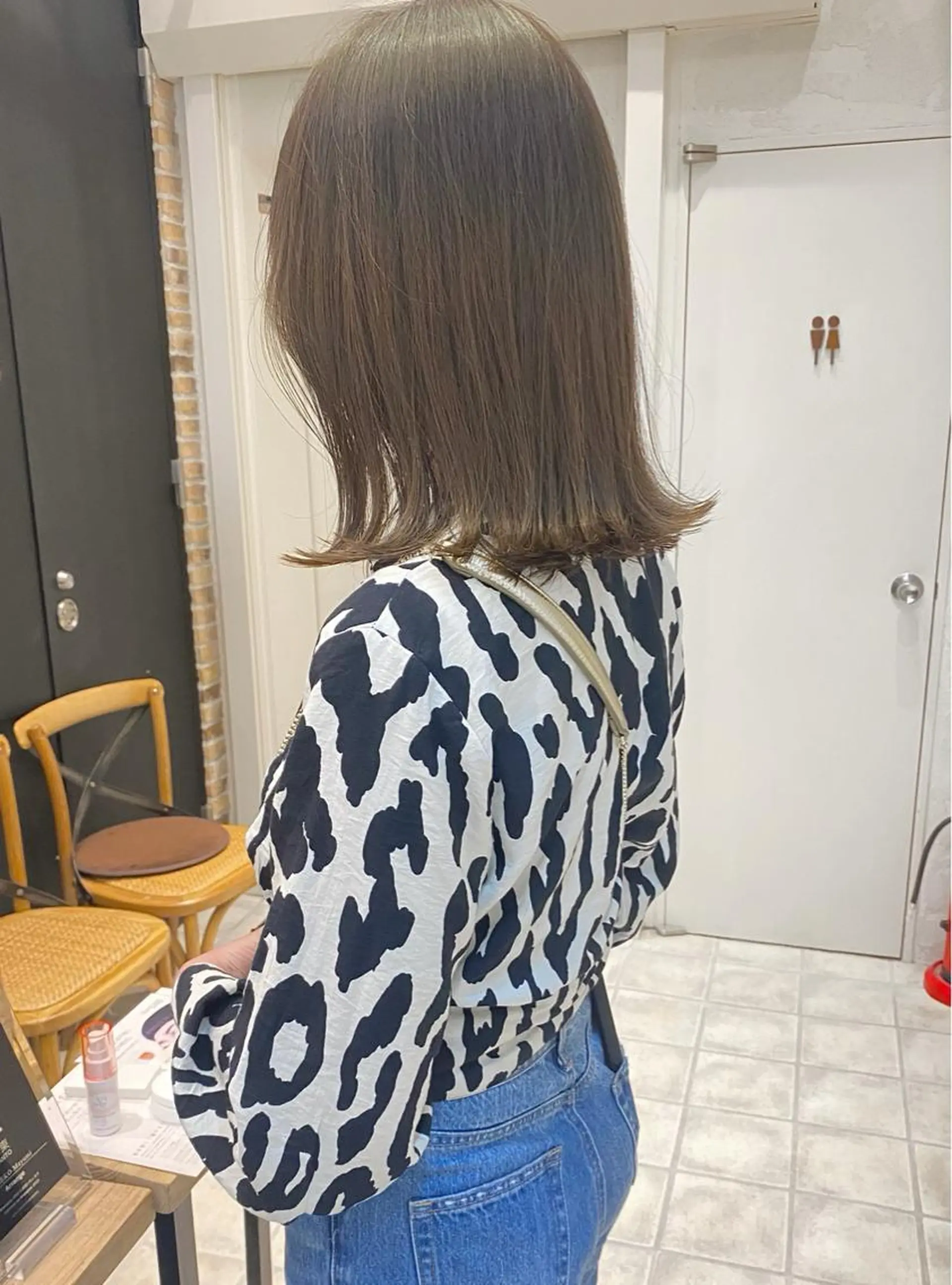 ミディアム カラー ベージュカラー オリーブベージュ オリーブカラー 🌟アレンジが似合う カラー🌟Rumiのヘアスタイル