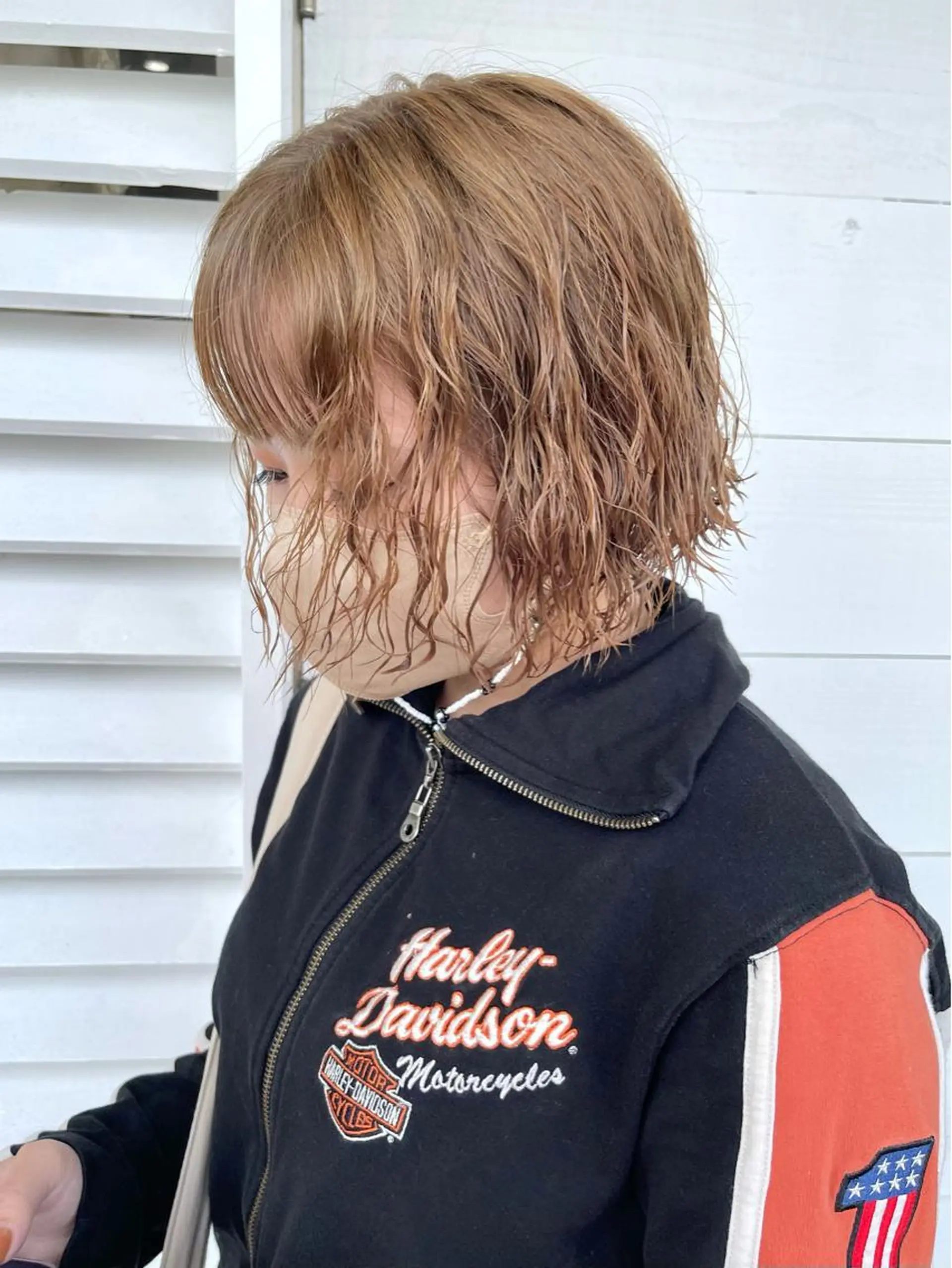 ミディアム パーマ ミディアムパーマ －LOMARLIE－ YUKIのヘアスタイル