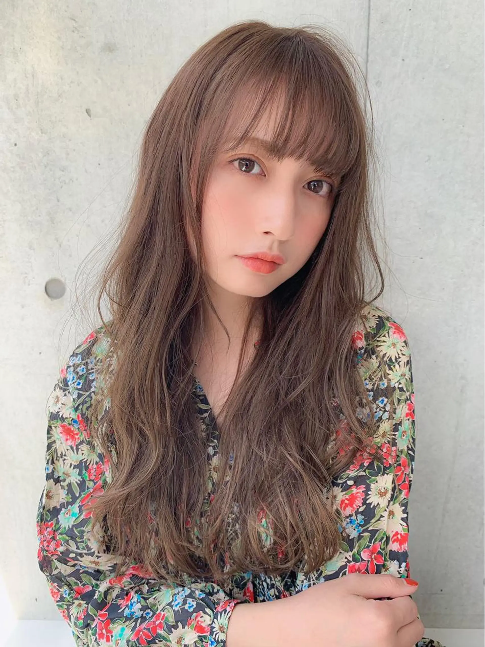 ロング カラー ヘアアレンジ 🩰透明感カラー♡ UTA🩰のヘアスタイル
