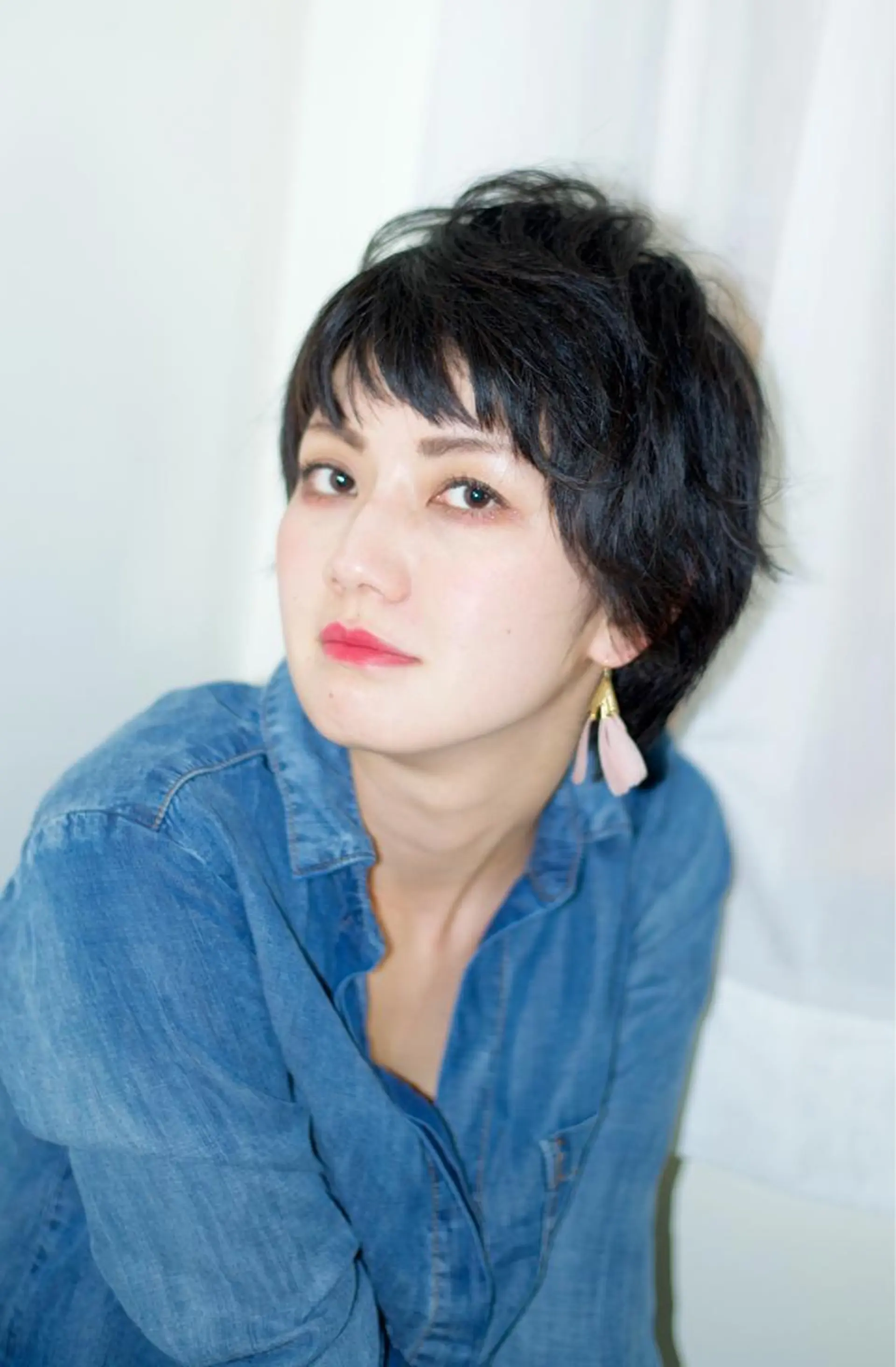 ショート パーマ 【白髪ぼかし 専門GBG】自由が丘のヘアスタイル