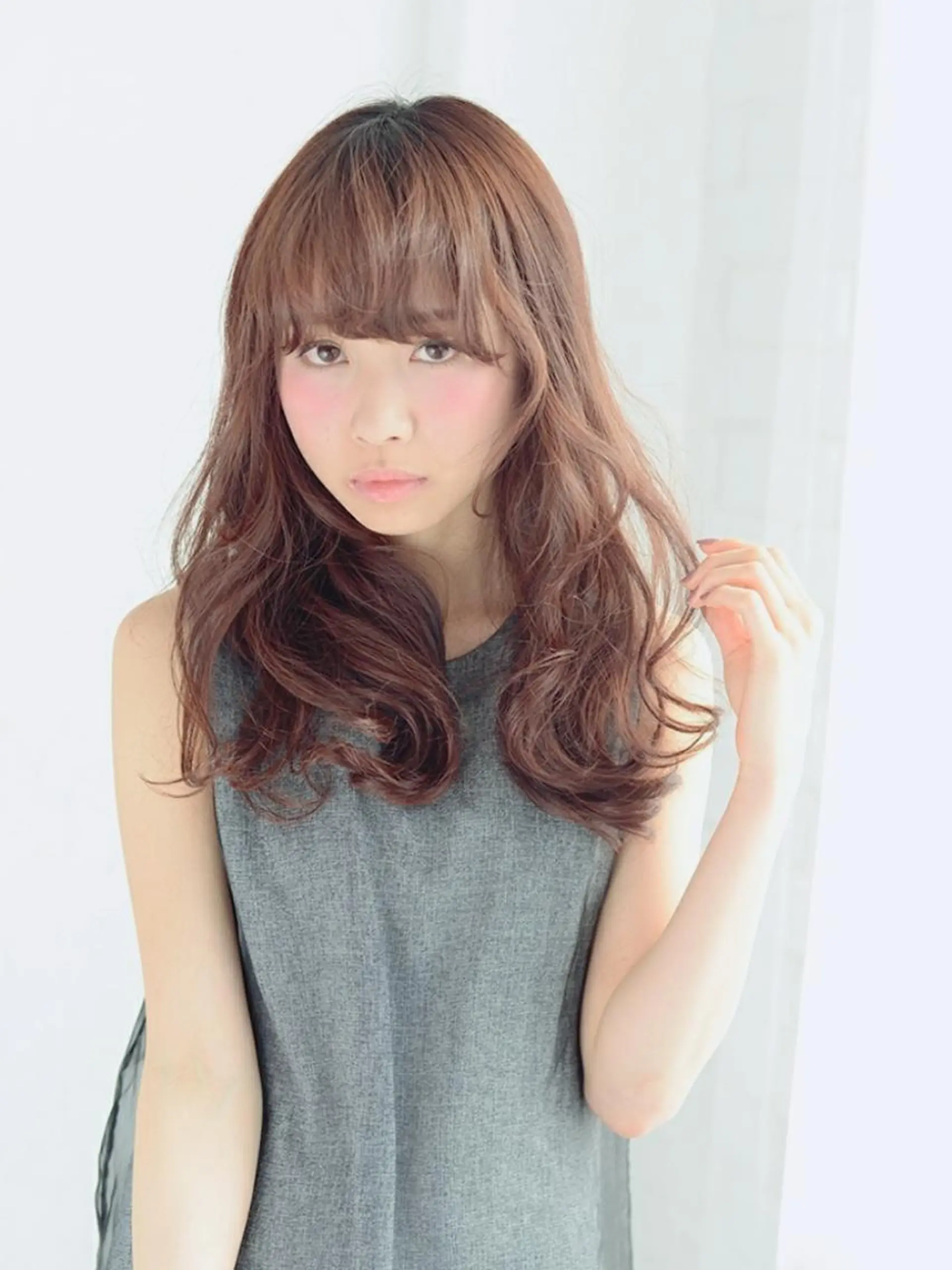 ロング カラー パーマ designer ITOのヘアスタイル