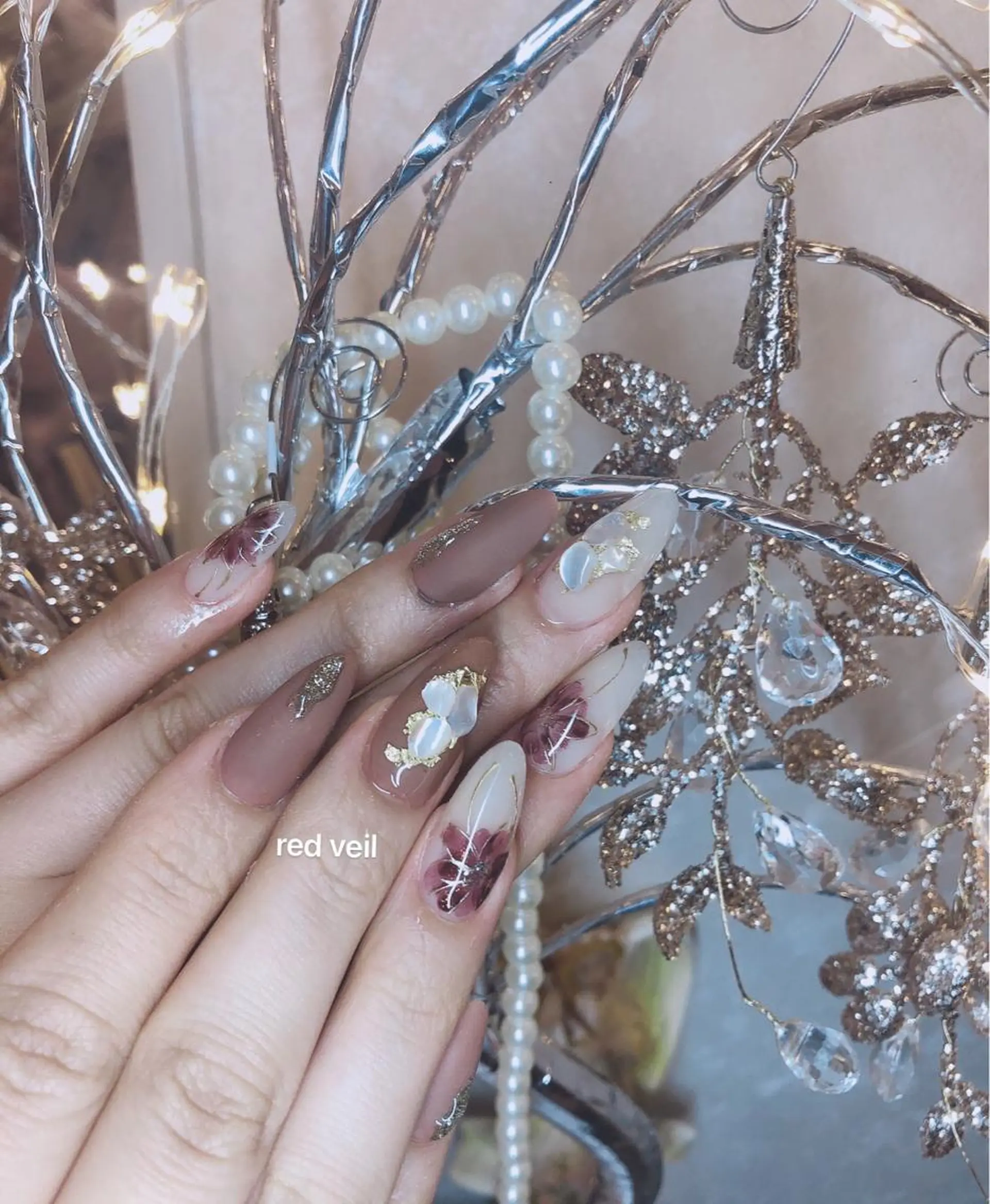 ロング ネイル ハンドネイル 長さ出し専門 nynaのネイルデザイン