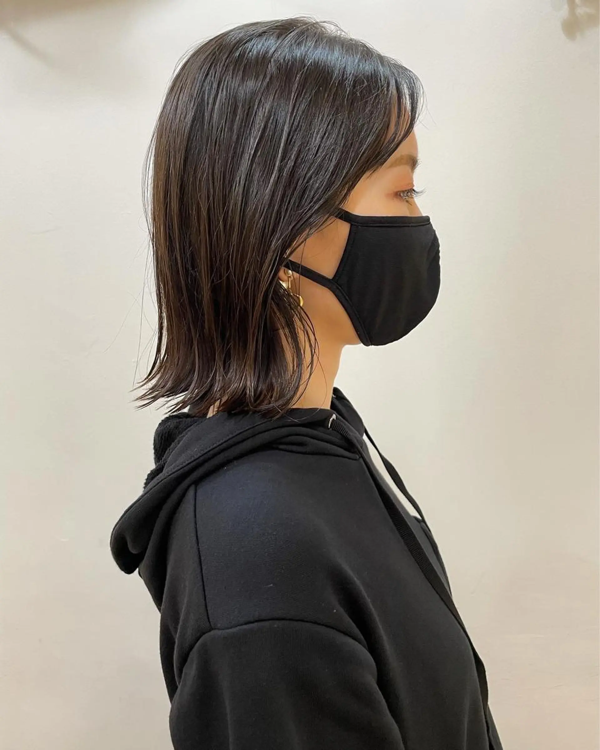 ミディアム カラー あずまぐち めぐみのヘアスタイル