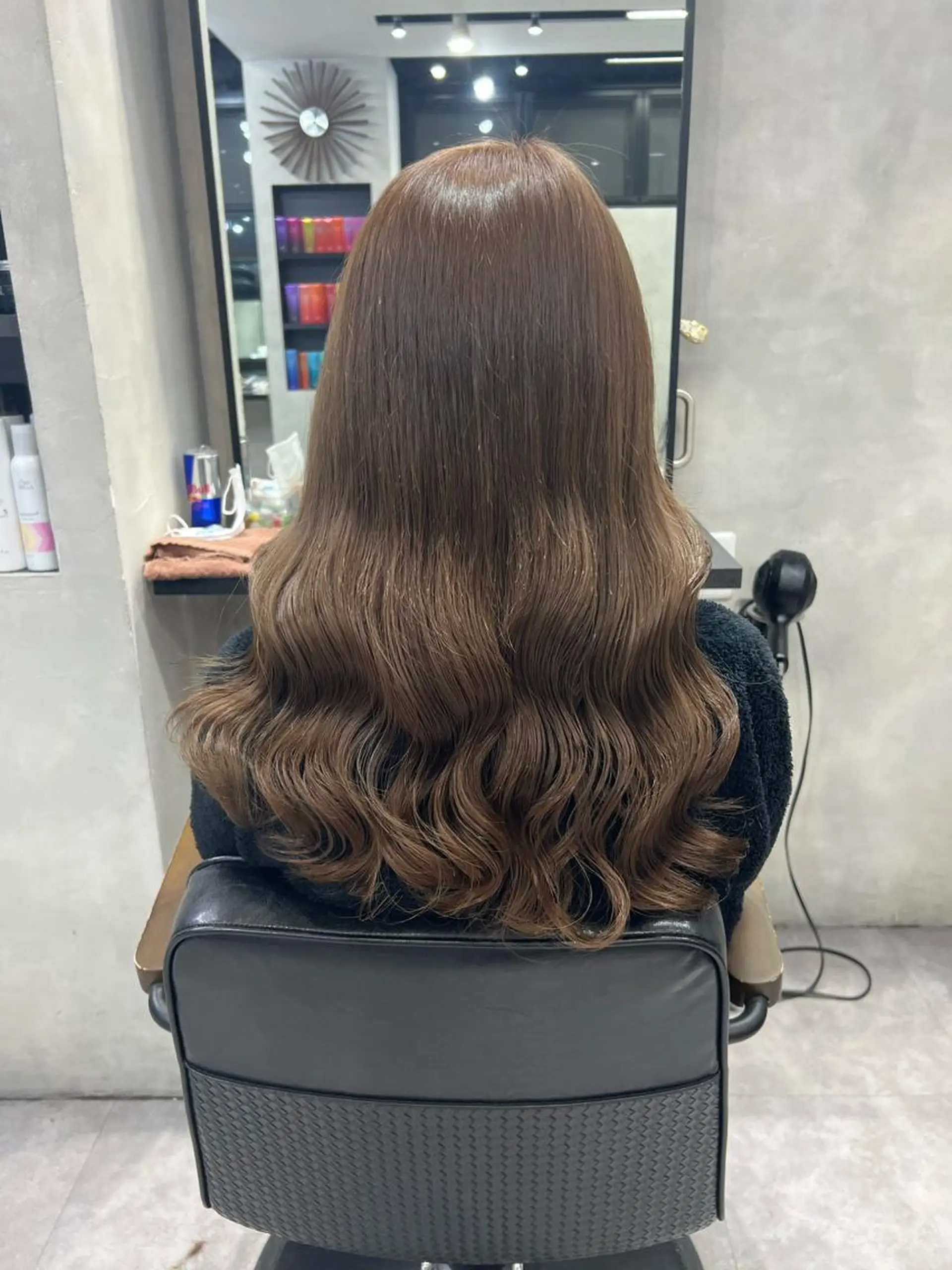 ロング カラー ヘアアレンジ シールエクステ アディクシーカラー アッシュ バレイヤージュ ベージュカラー ヘアカラー トリートメント ar+ ❤︎ maiのヘアスタイル