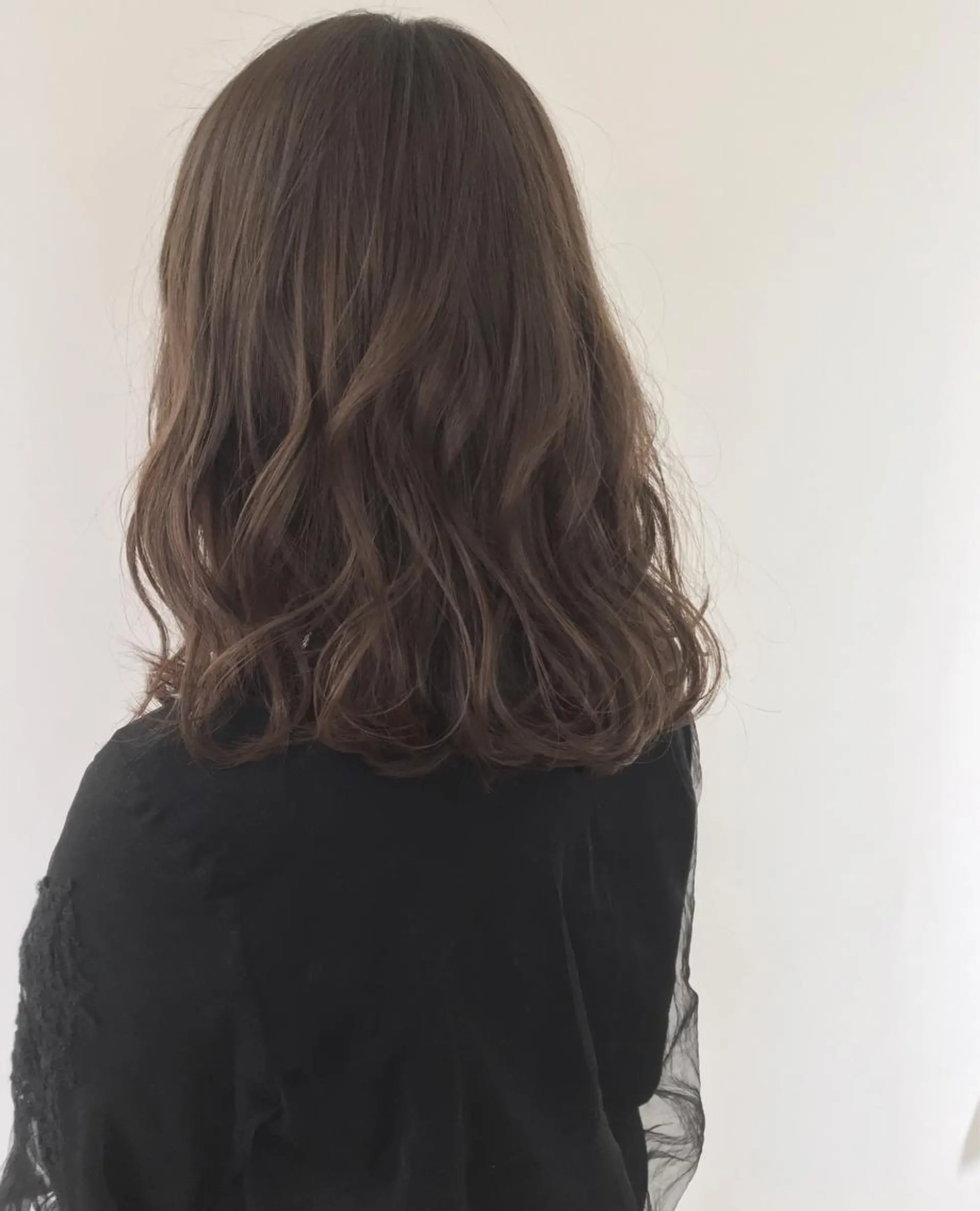 ミディアム アッシュ ボブ/縮毛矯正 🌟梅田盛一🌟のヘアスタイル