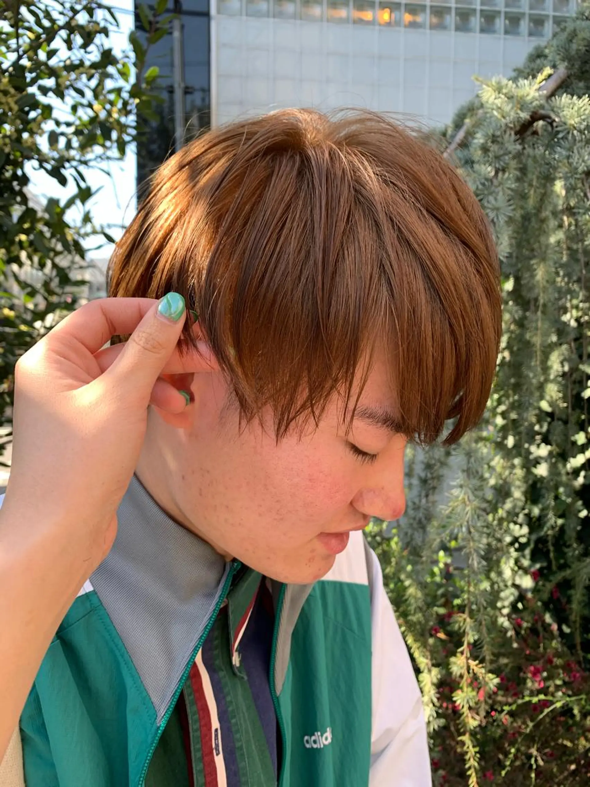 ショート カラー メンズ ヘアセット 中目黒駅徒歩3分🌼 natsuのマツエク・マツパデザイン