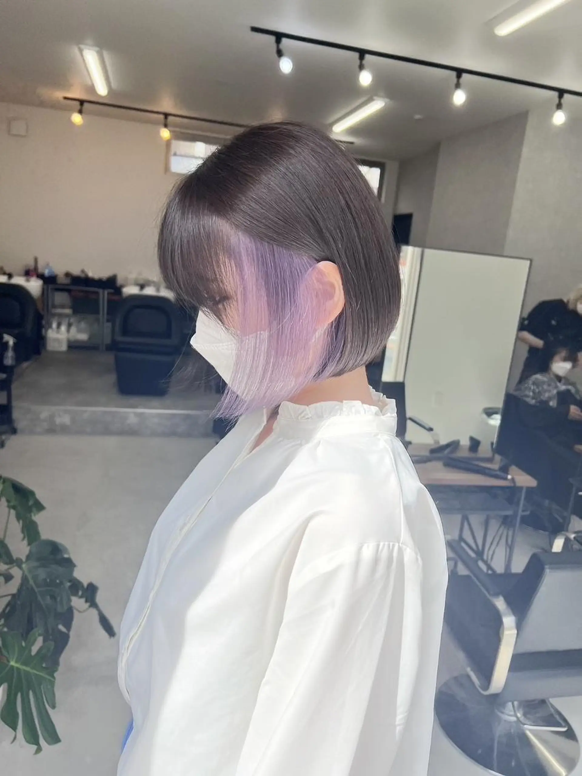 カラーソムリエ認定 茶屋町Eir岩本のヘアスタイル