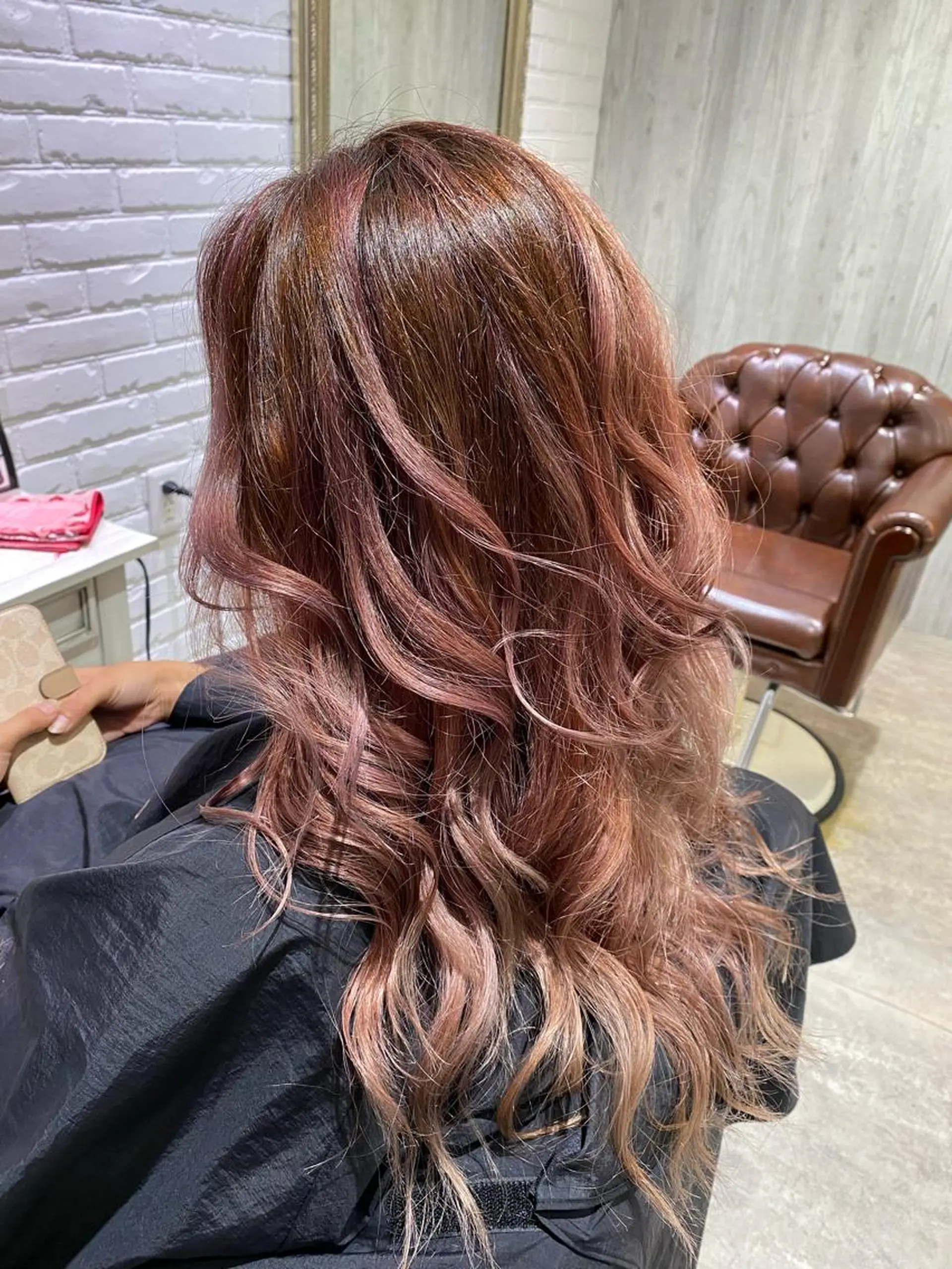 ロング カラー Renatus店長 金子裕美のヘアスタイル