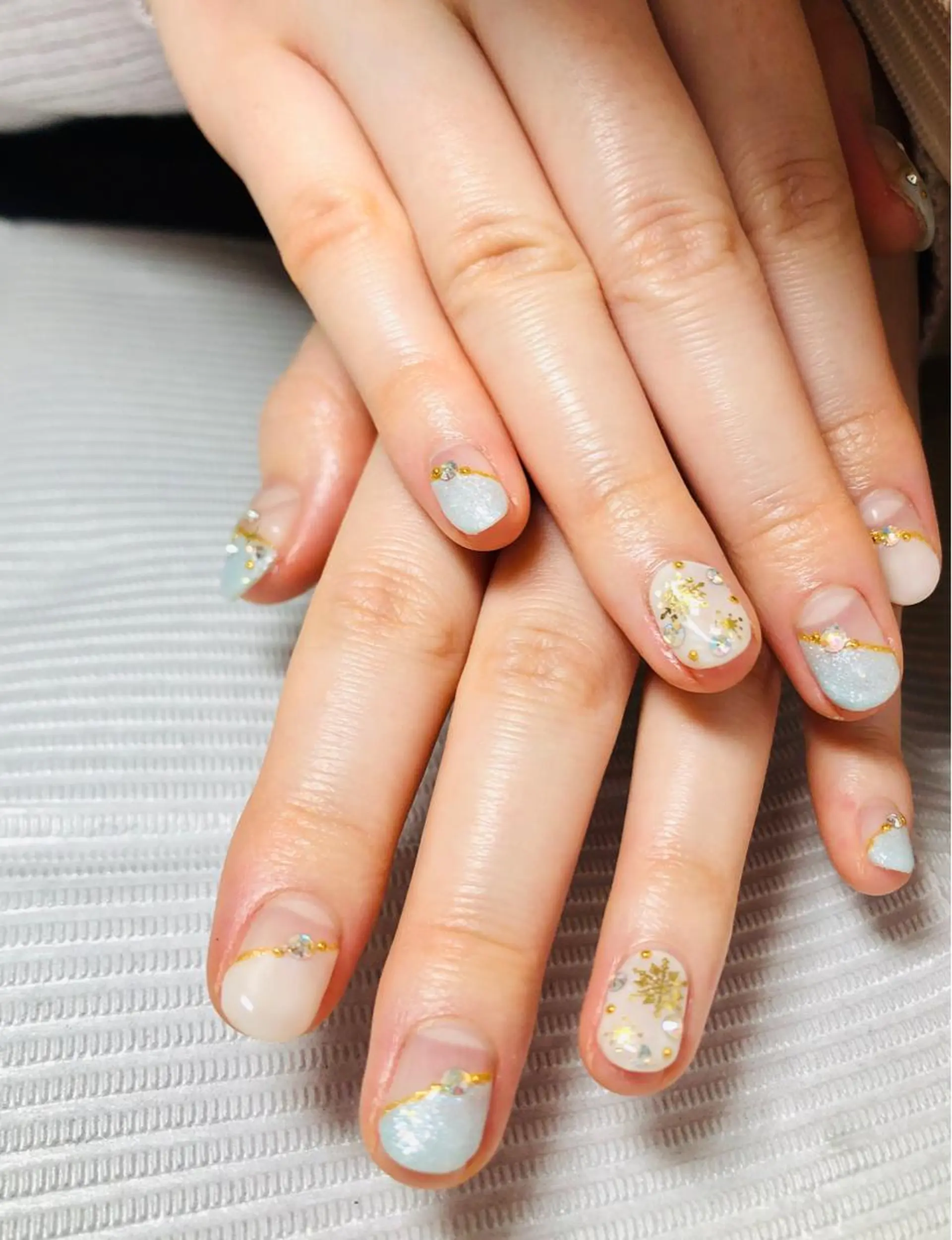 ネイル 冬ネイル 吉野✨ ネイルデザイナー✨のネイルデザイン