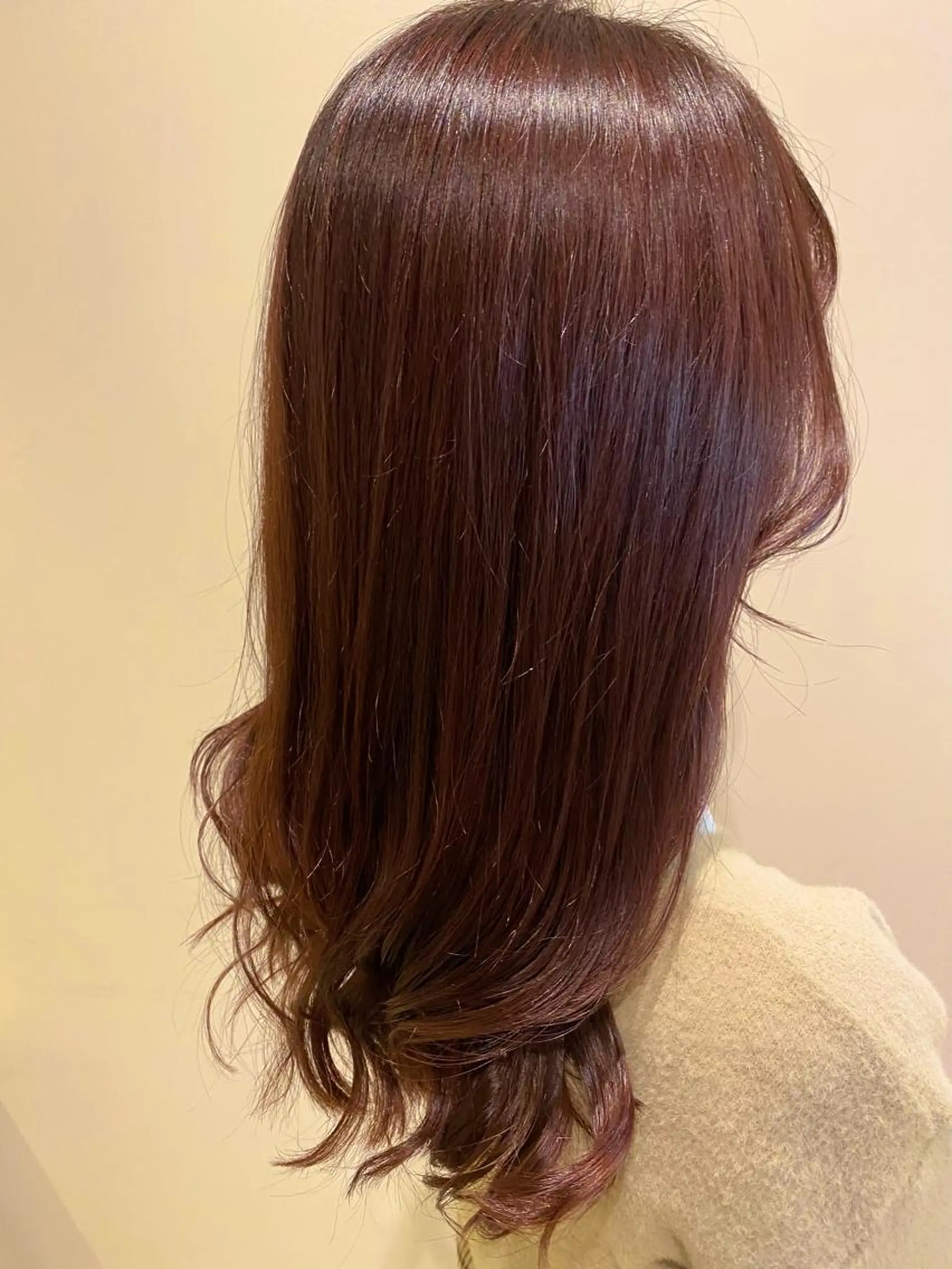 セミロング カラー 🌹艶髪カラー🌹 津田晴加【西荻窪】のヘアスタイル