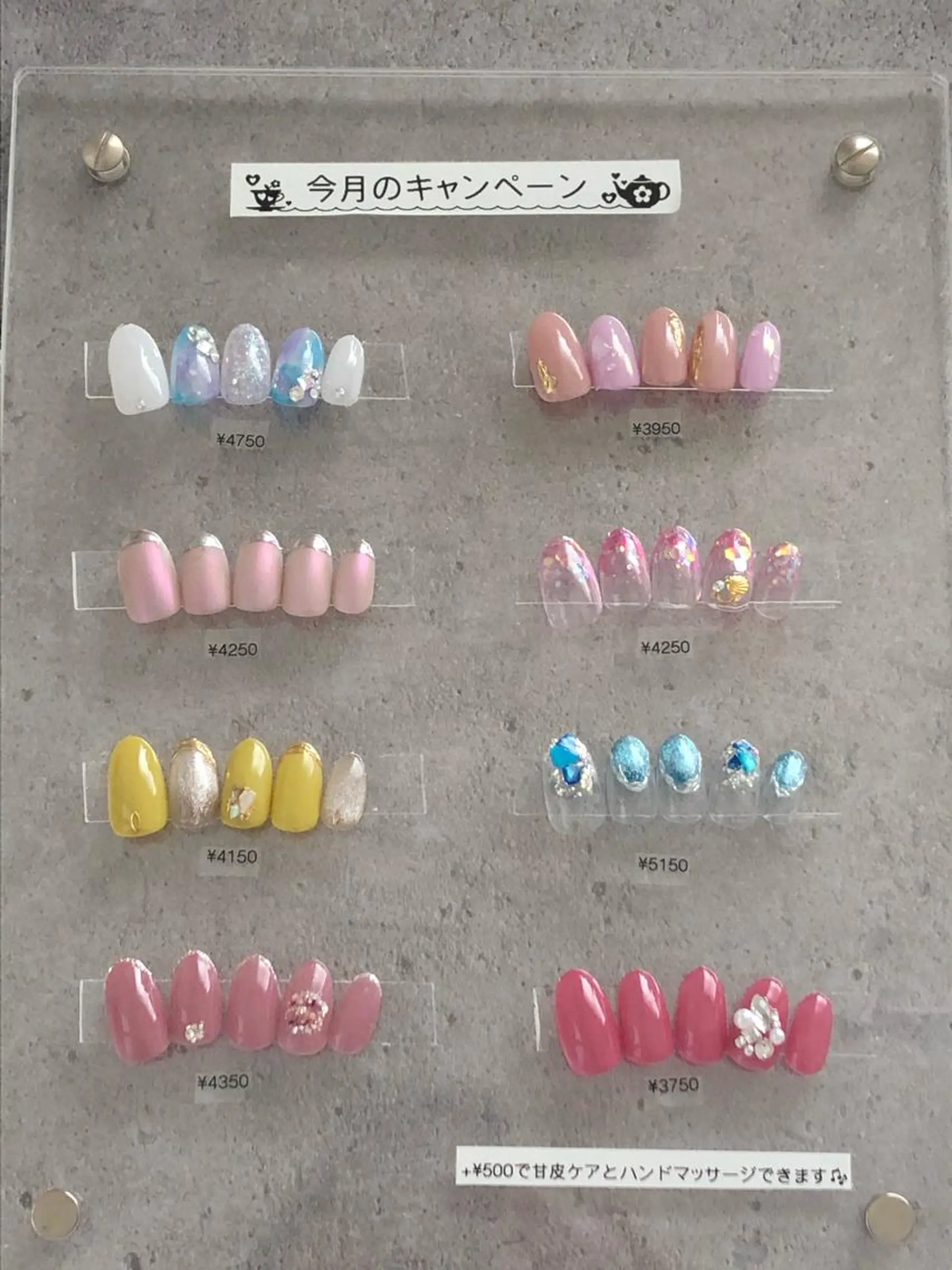 ネイル ハンドネイル ハンドケア la fleurのネイルデザイン