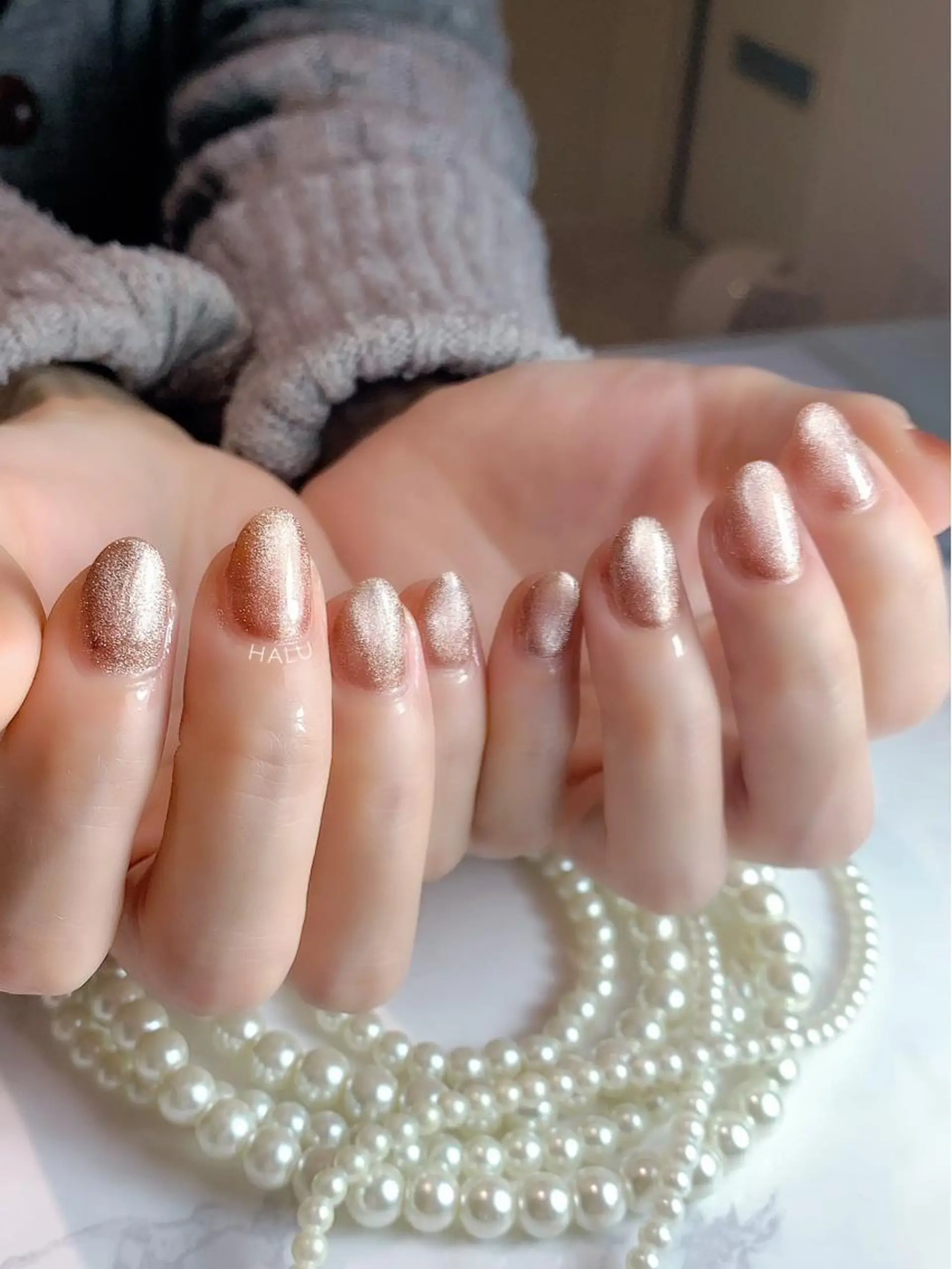 ネイル マグネットネイル HALU ハルのネイルデザイン