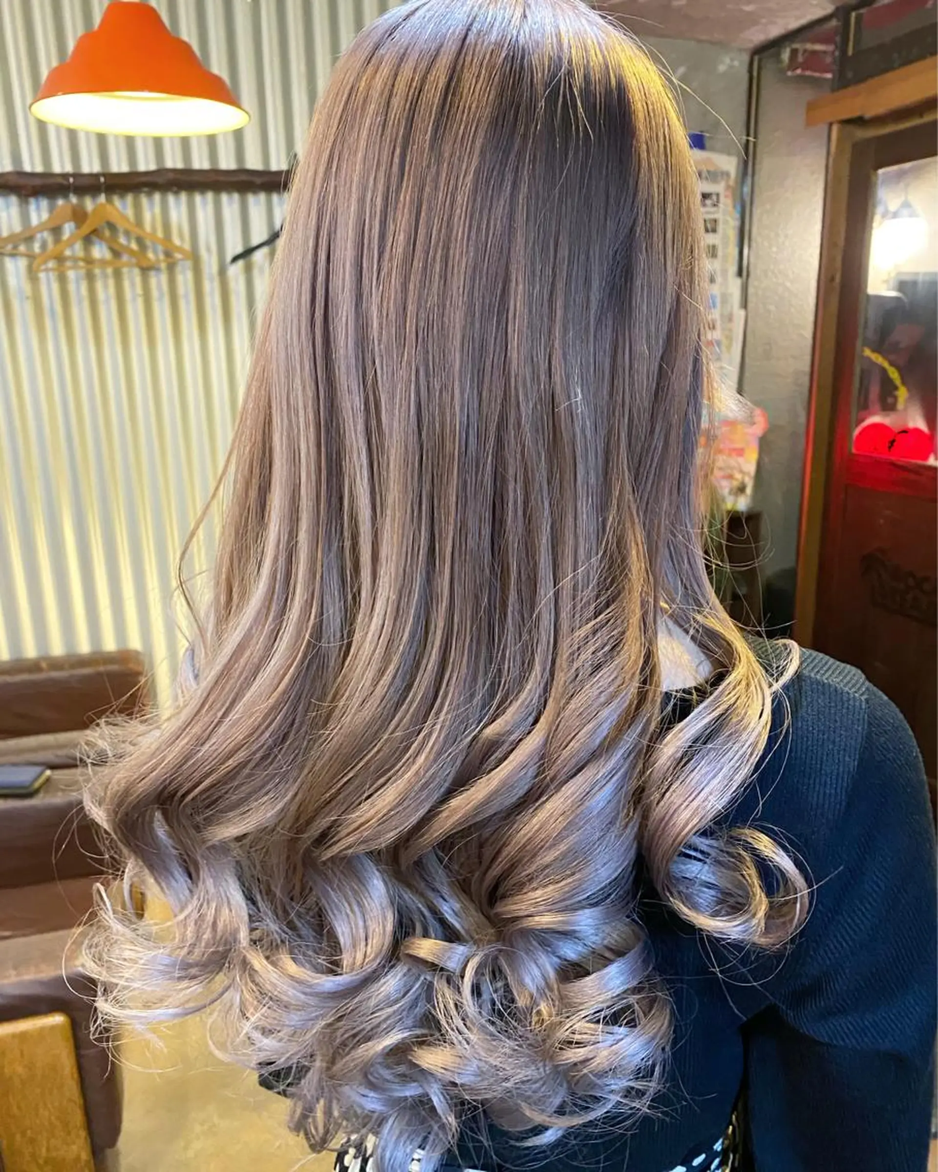 ロング カラー ヘアカラー トリートメント 玉木 育実のヘアスタイル