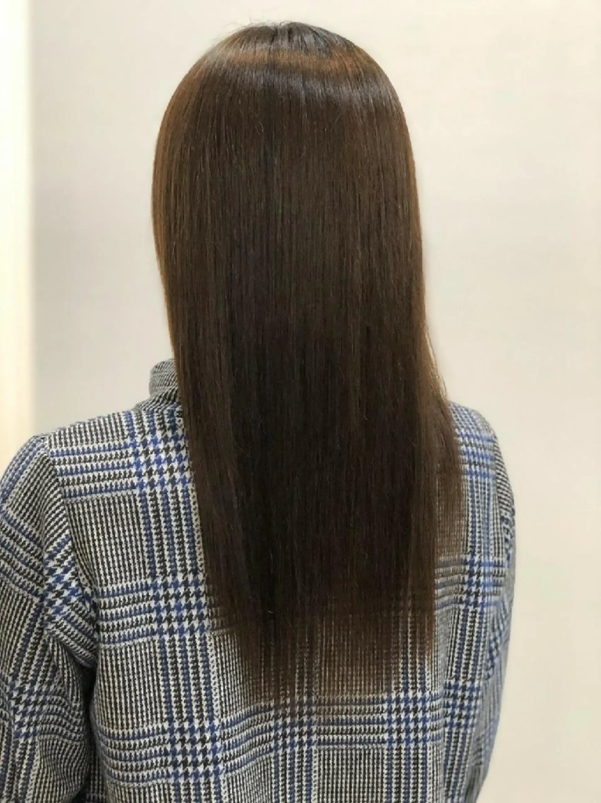 ロング カット 縮毛矯正 コウスケ rebornのヘアスタイル