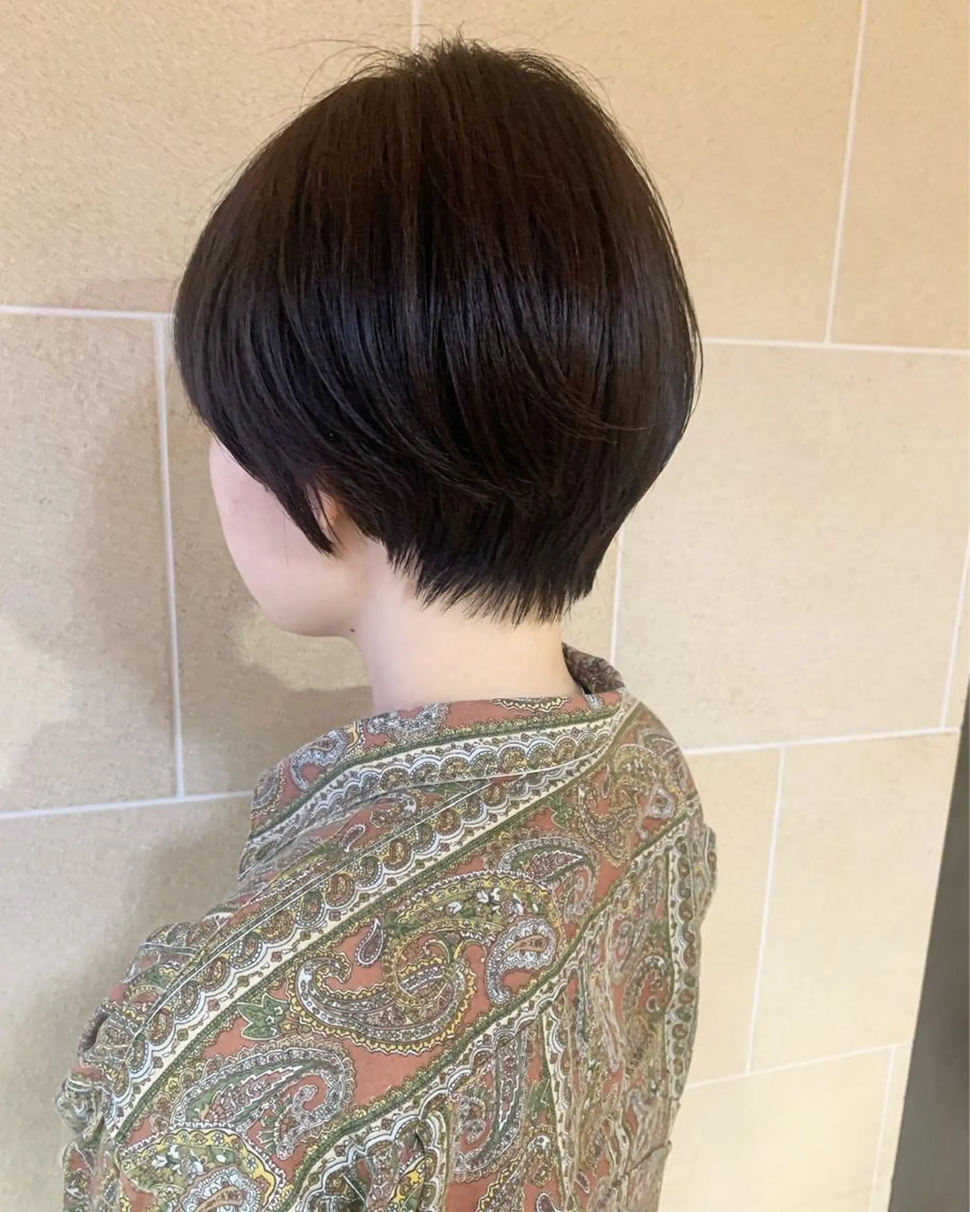 ショート ショートショートボブ うるはのヘアスタイル