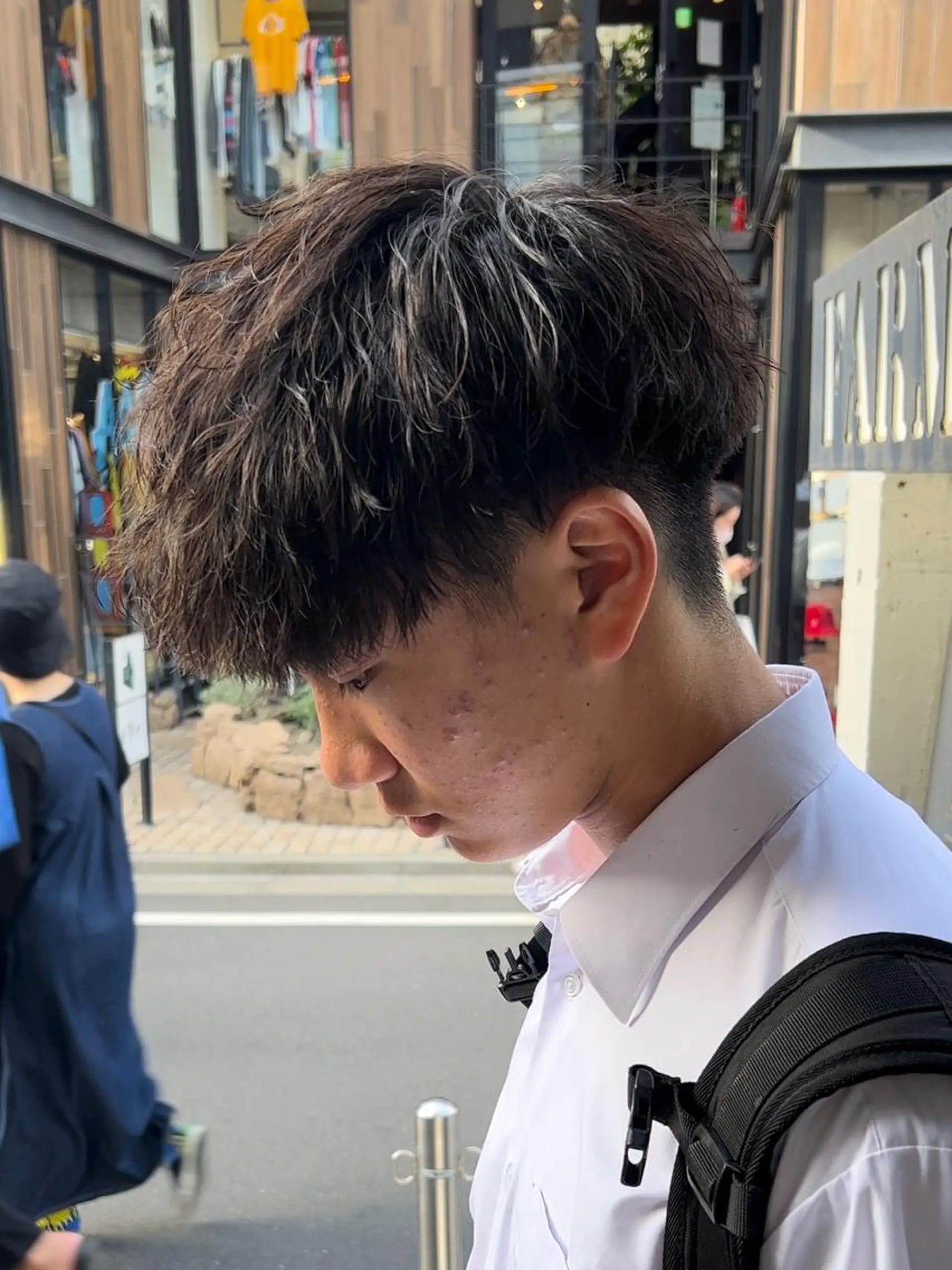 パーマ メンズ カット パーマ 🔥メンズ特化🔥 永瀬椋のヘアスタイル