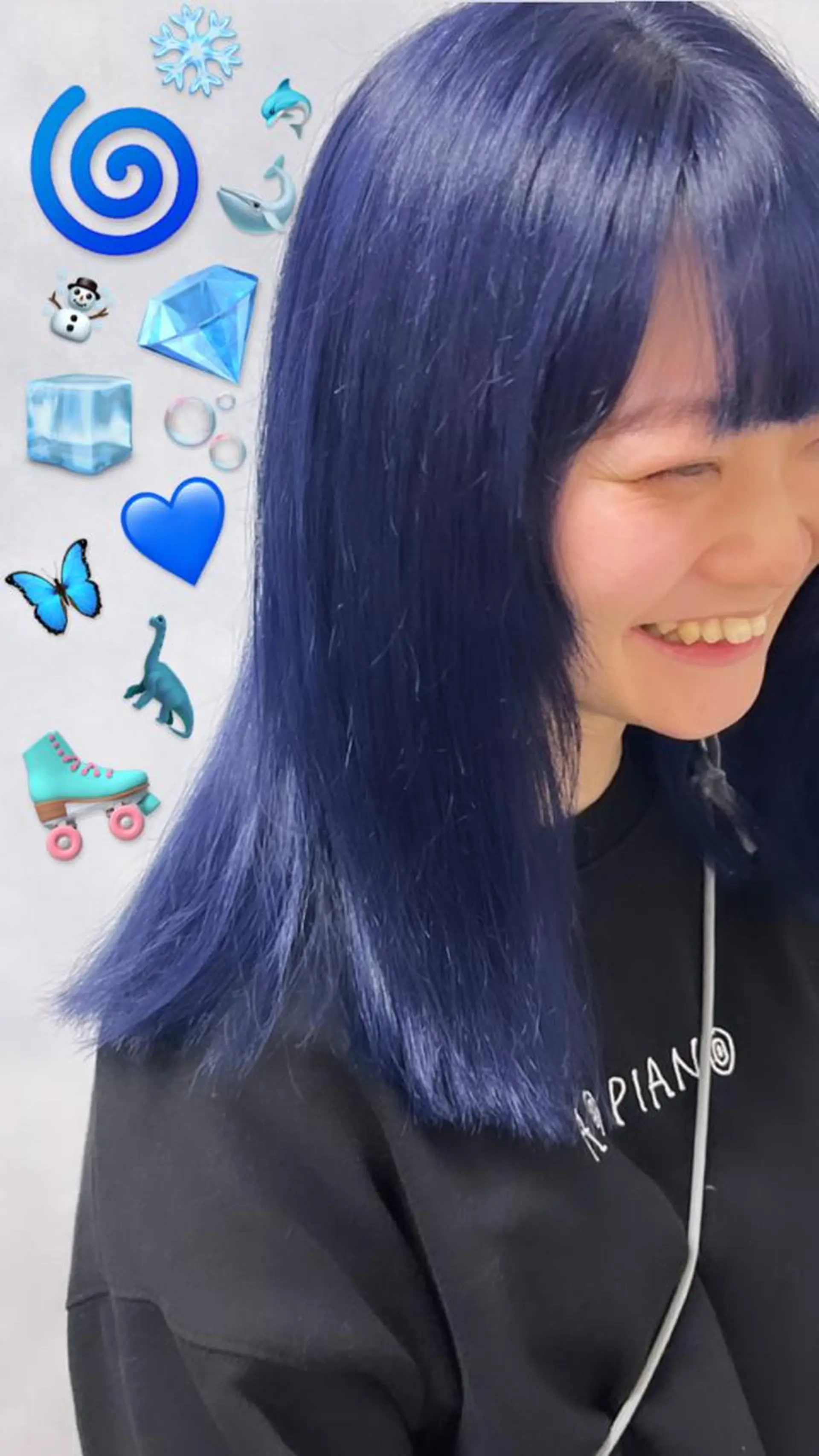 ミディアム 🌶F-CODE RINA🌶のヘアスタイル