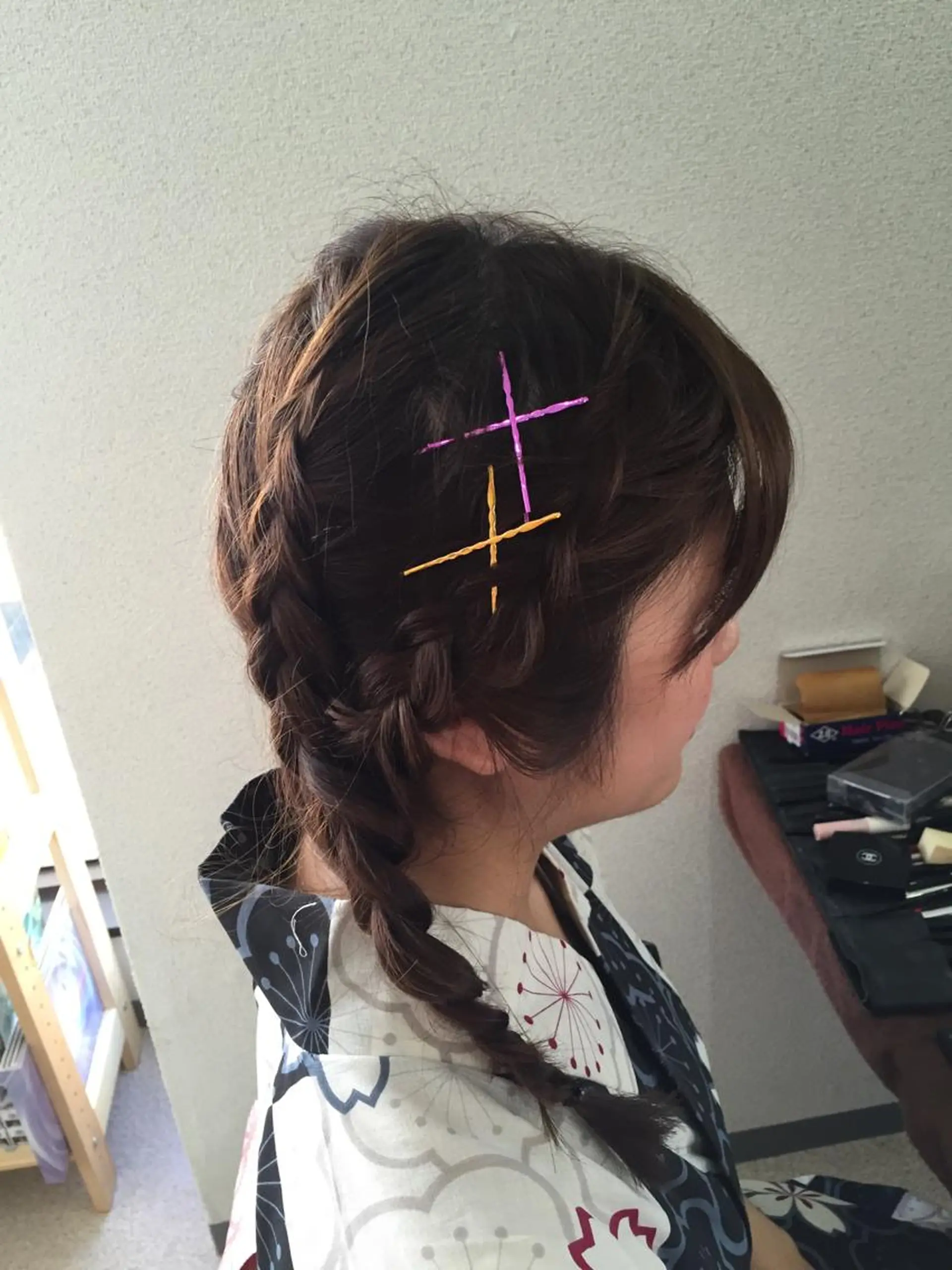 ショート ミディアム セミロング ロング ヘアアレンジ ツインテール 早朝✨ヘアセット 着付け/清水玲歌のヘアスタイル