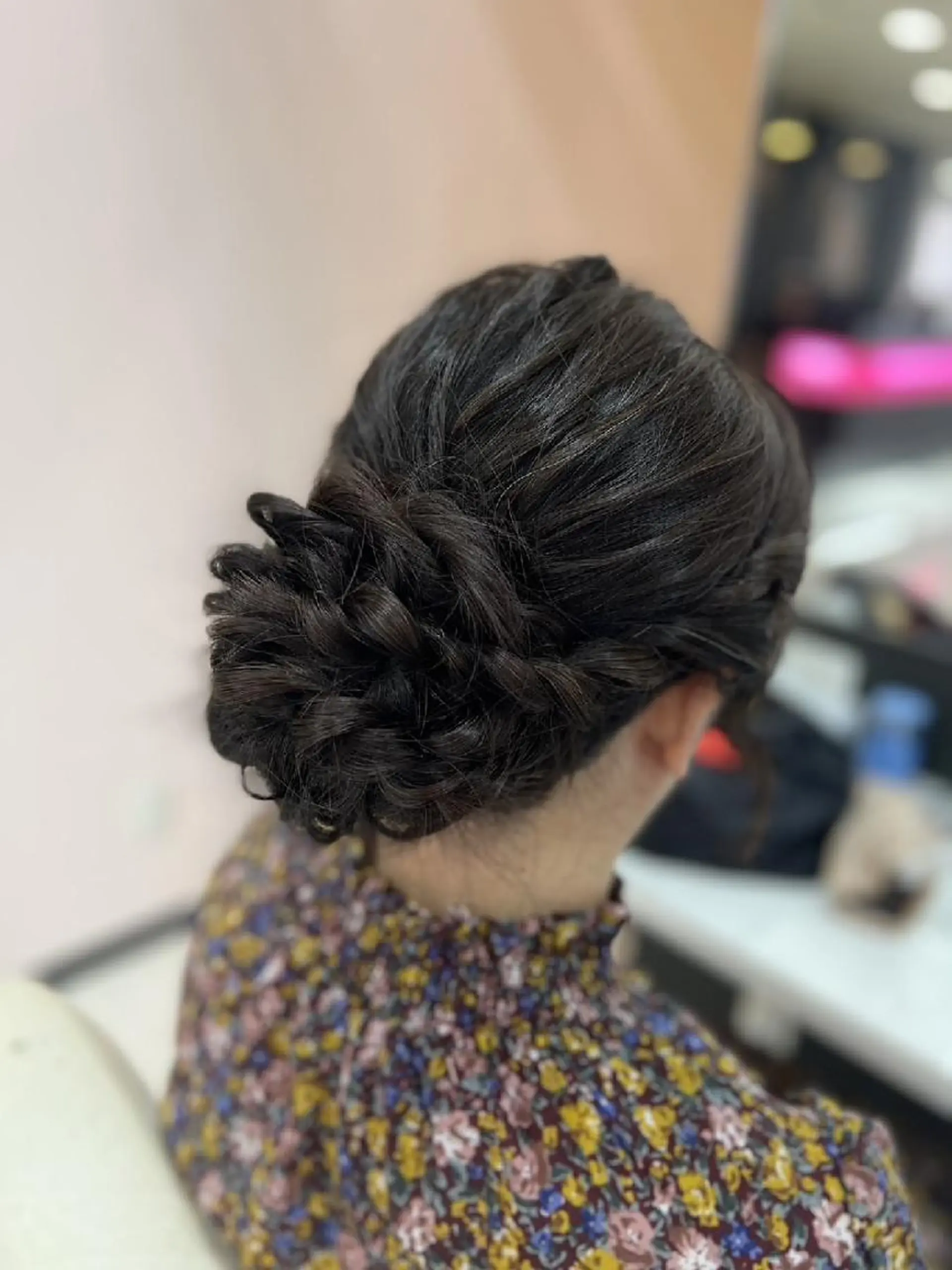 ヘアアレンジ 韓国特化エクステ🟨 エクステのヘアスタイル