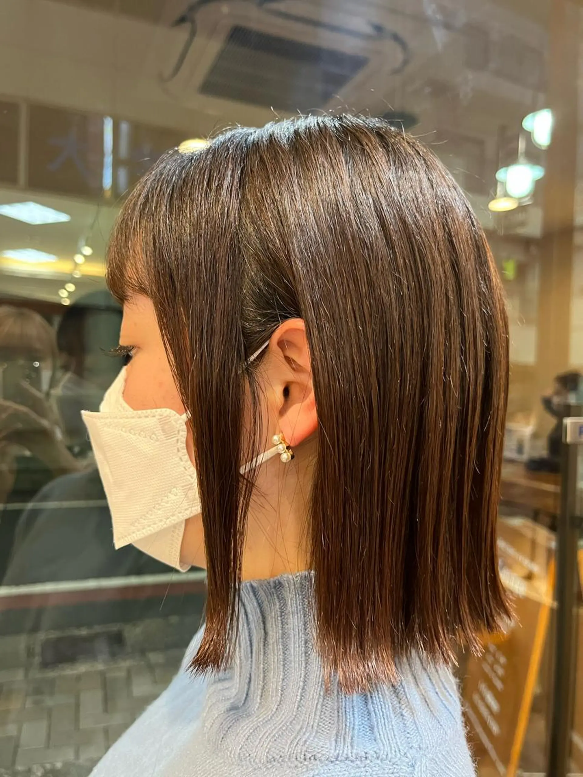 ショート ボブ 田畑 優希のヘアスタイル