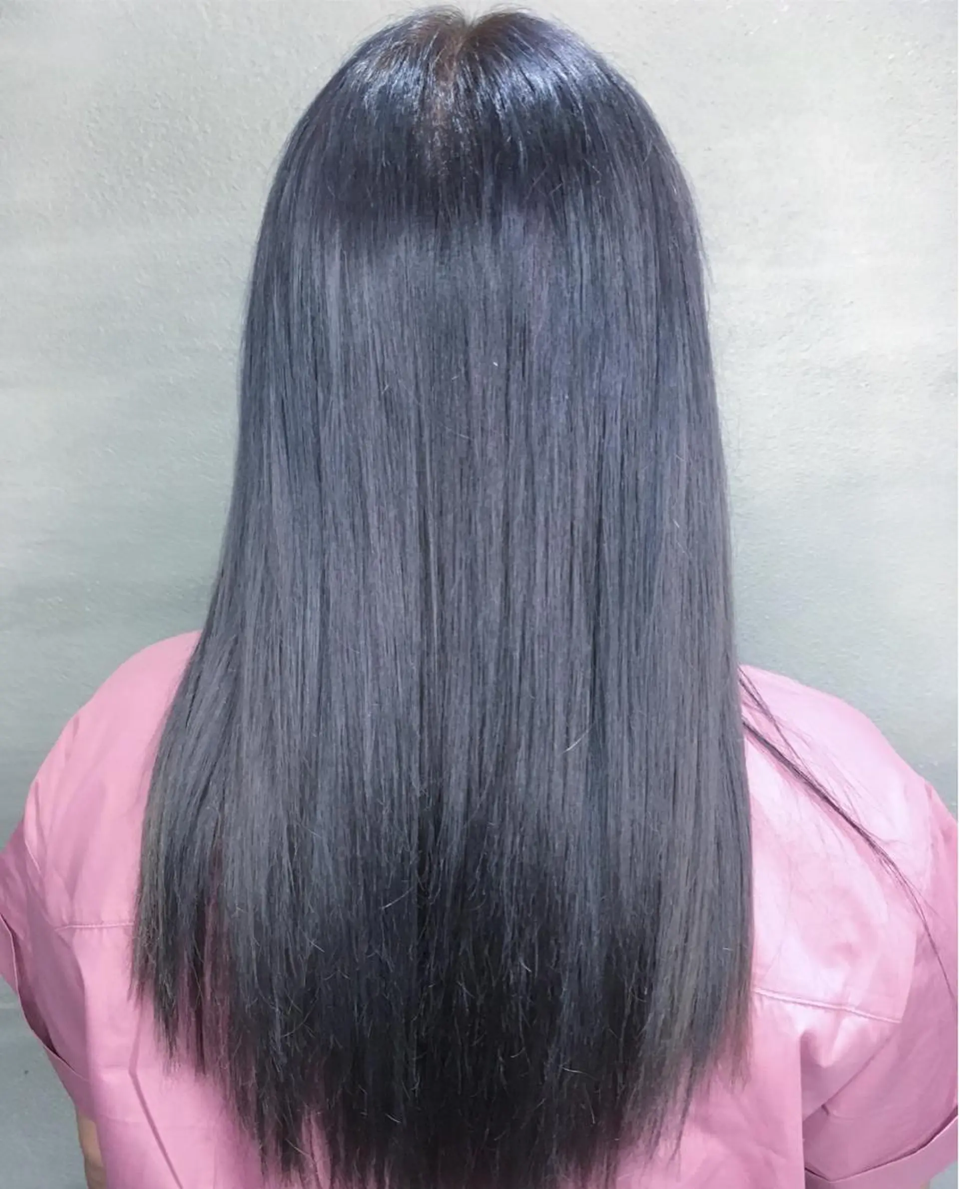 ロング カラー アッシュ ヘアカラー くまがい みゆ【edge.】のヘアスタイル