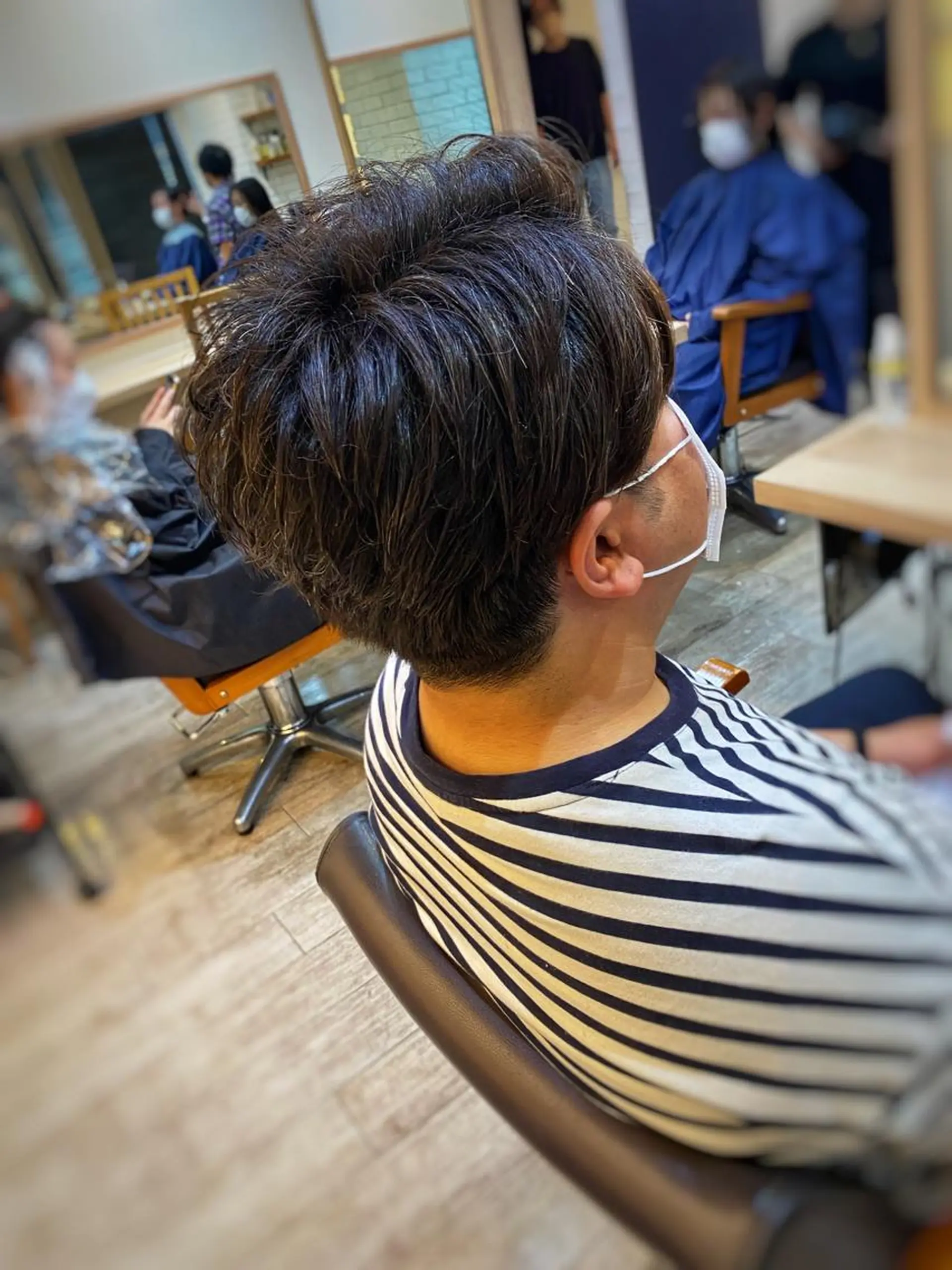 ショート メンズ ヨシダ フミノリのヘアスタイル