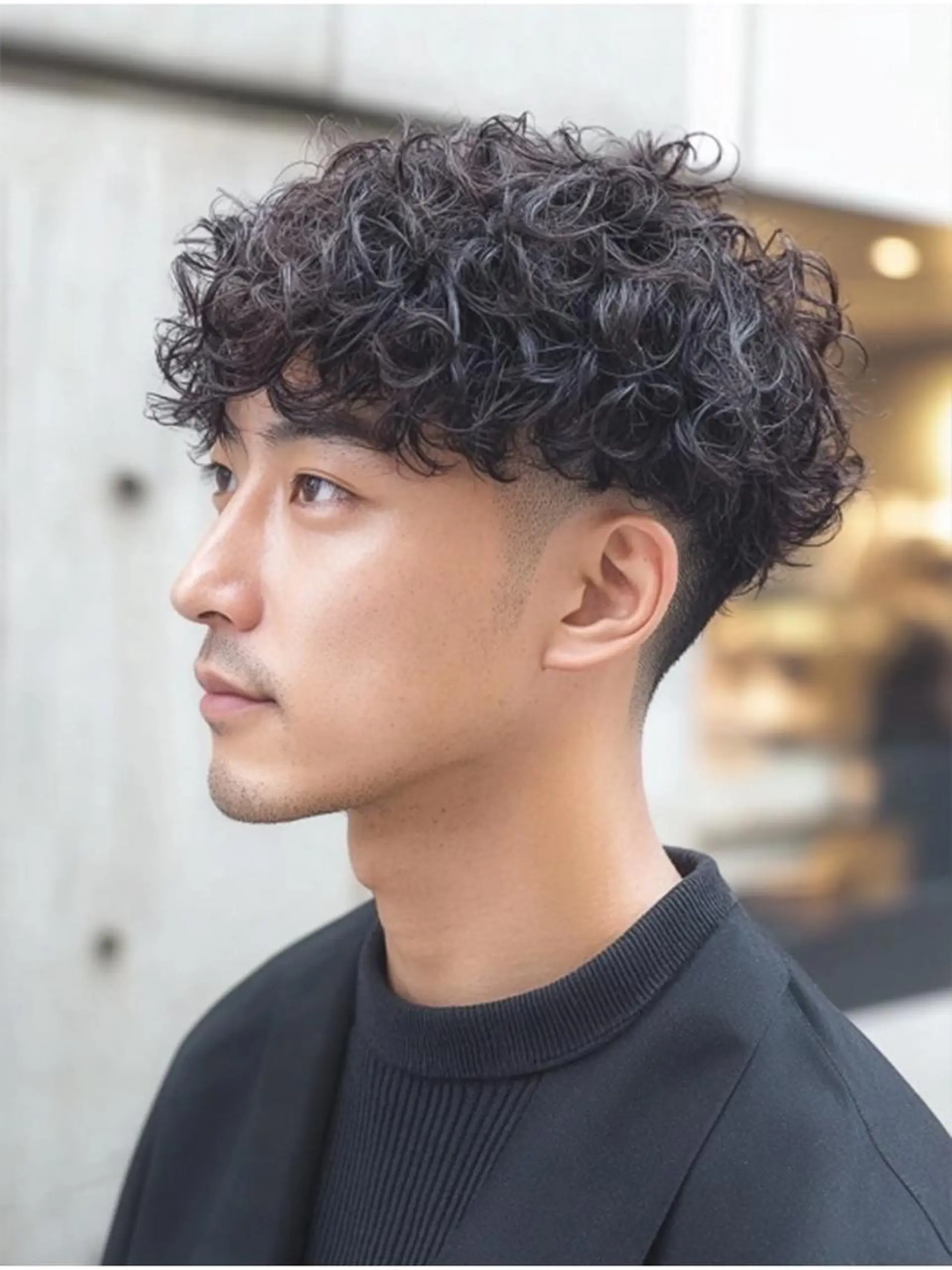 メンズ カット パーマ 美髪改善/エクステ MODEK's心斎橋のヘアスタイル