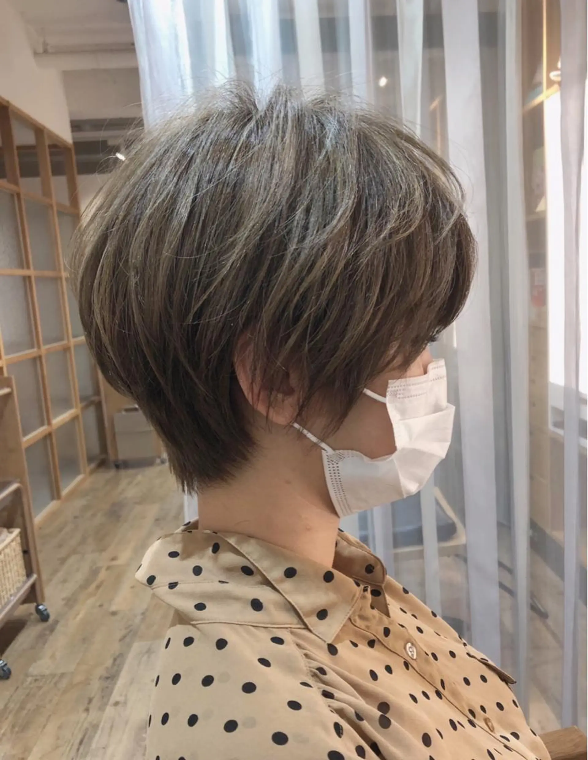 ショート ショートヘア 髪質改善特化 谷口祐綺のヘアスタイル