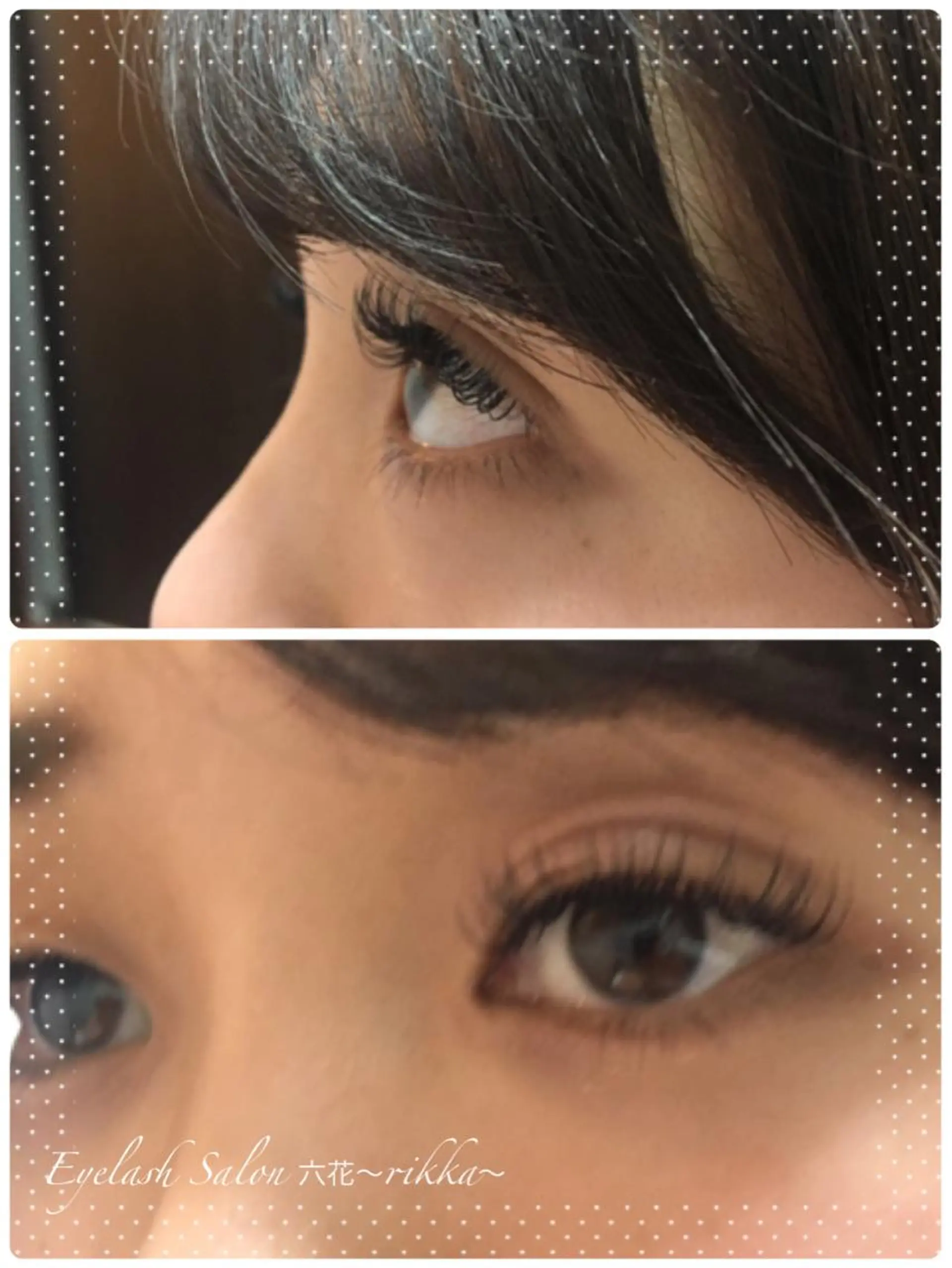 マツエク・マツパ 六花 〜rikka〜のマツエク・マツパデザイン