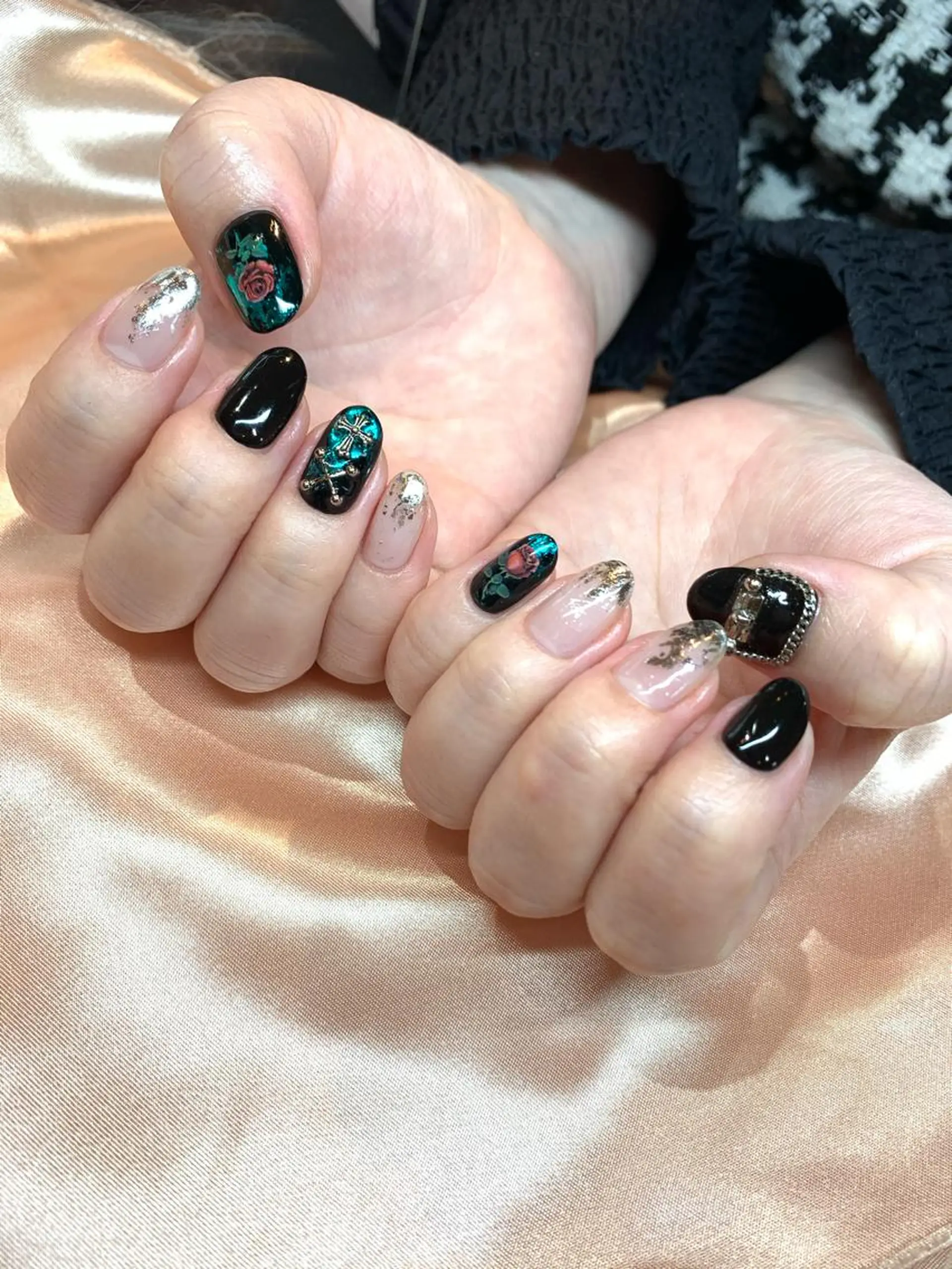 ネイル 持ち込み ハンドネイル glow_ nailのネイルデザイン