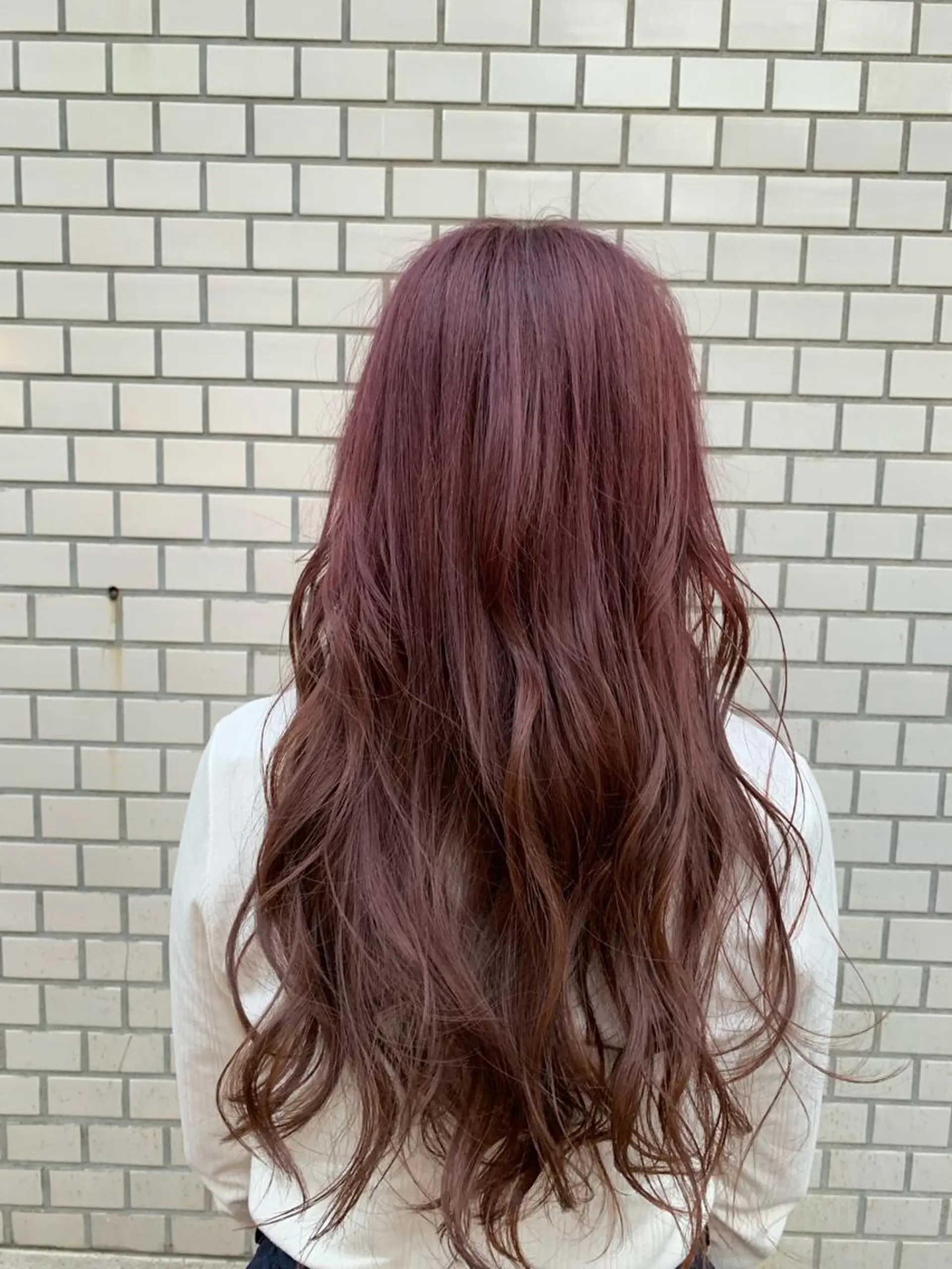 ロング カラー ピンクカラー Lee東三国 店長 谷辻誠志のヘアスタイル