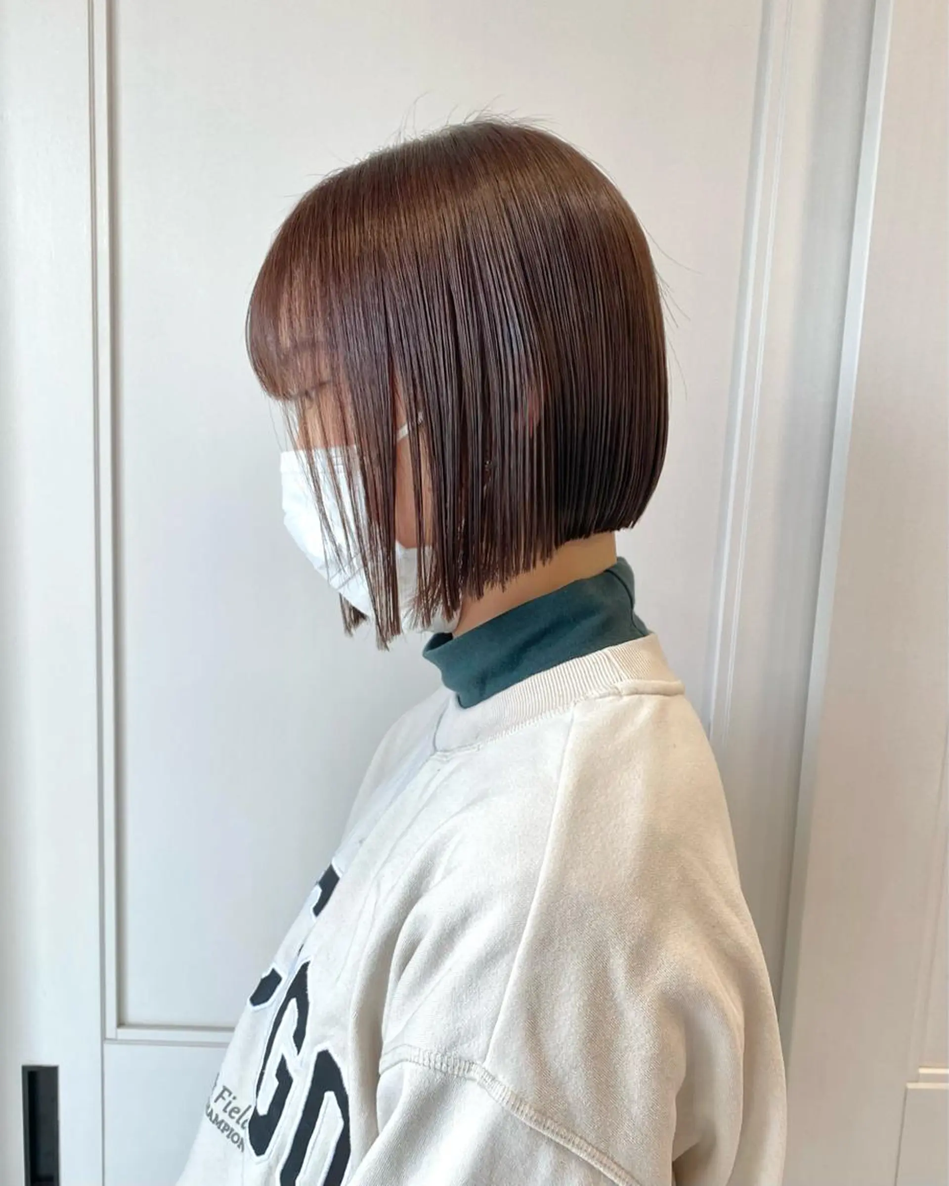 ショート カラー ブラウンカラー Ayuna /透明感カラーのヘアスタイル