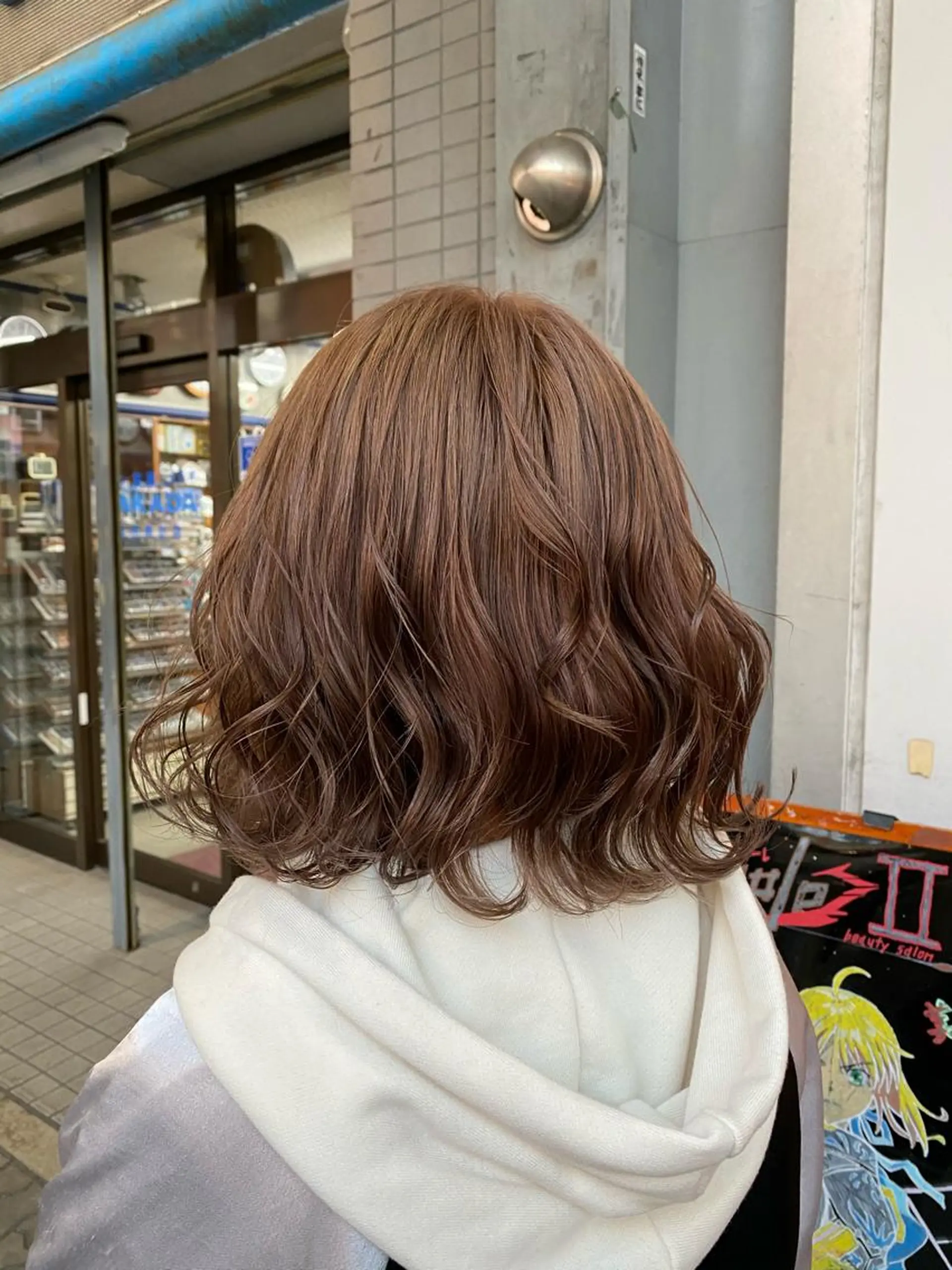 ショート アッシュ アッシュブラウン ヘアカラー ゆぴ☾‪/推しカラー /ハイトーンのヘアスタイル