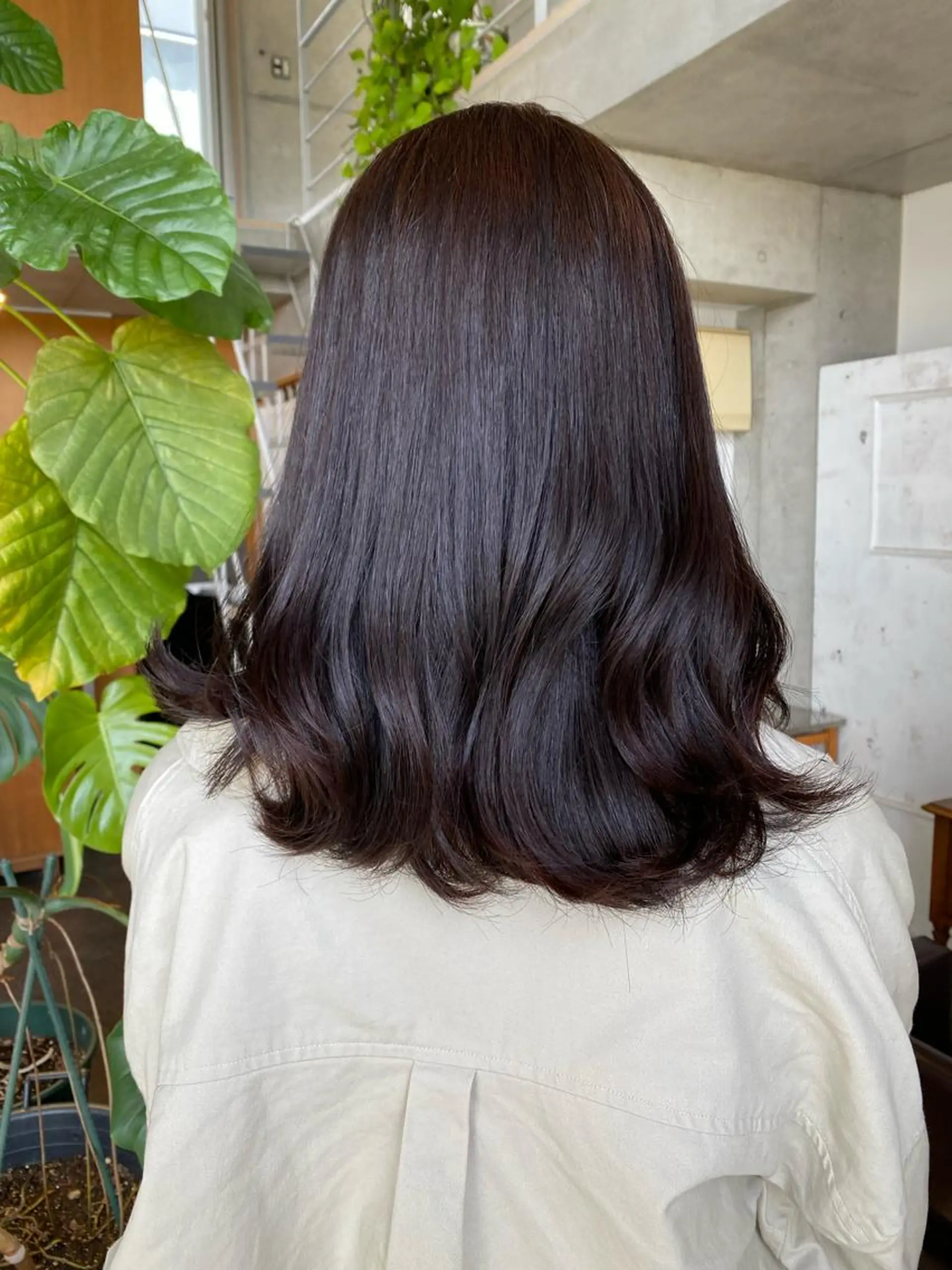 セミロング カラー パーマ ヘアアレンジ メンズ キッズ ネイル マツエク・マツパ カット ヘアカラー トリートメント モリモト サナのヘアスタイル