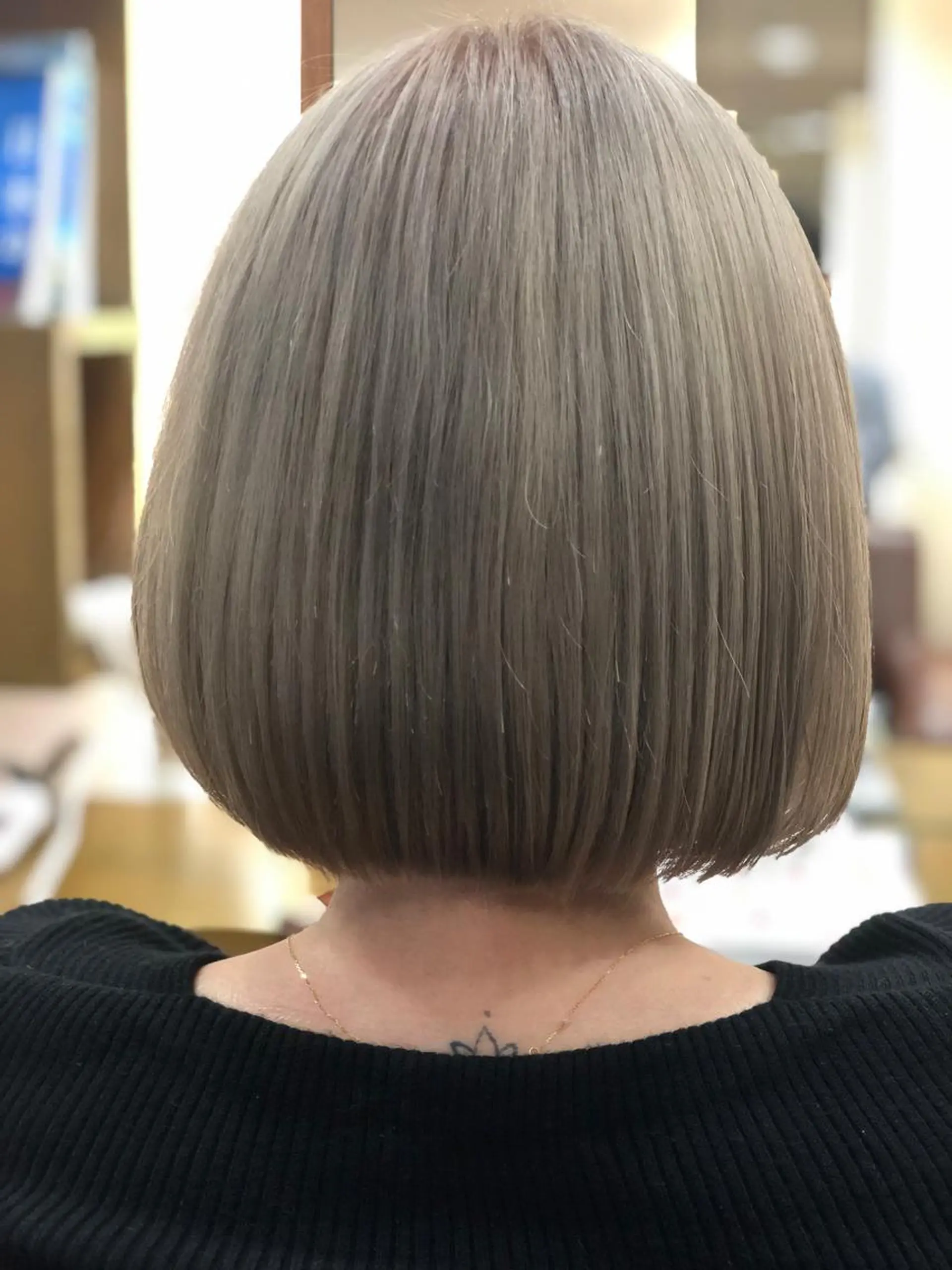 ショート カラー ヘアカラー トリートメント HAIR BRAND Link トアロードのヘアスタイル